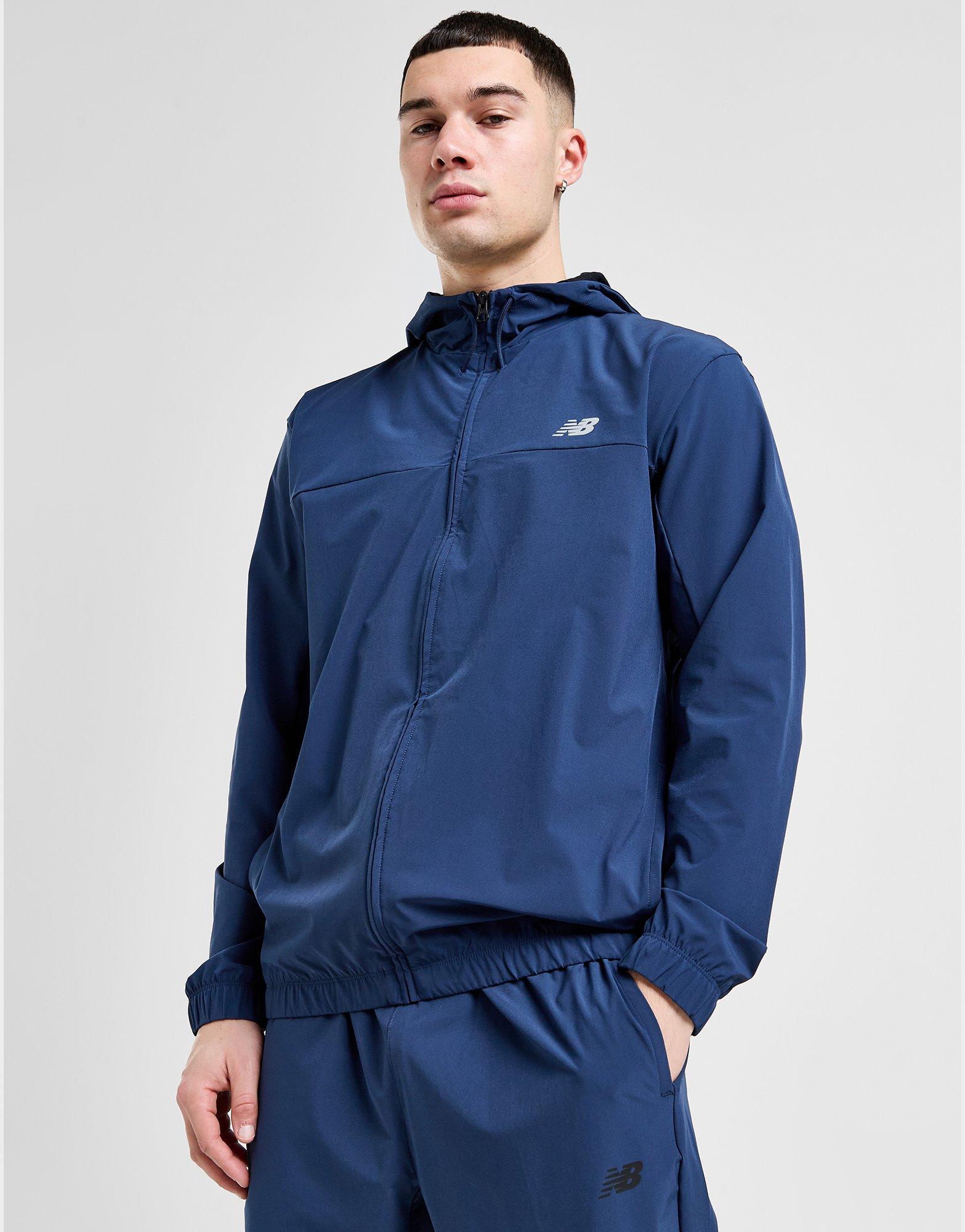 New Balance Full Zip Woven Hoodie