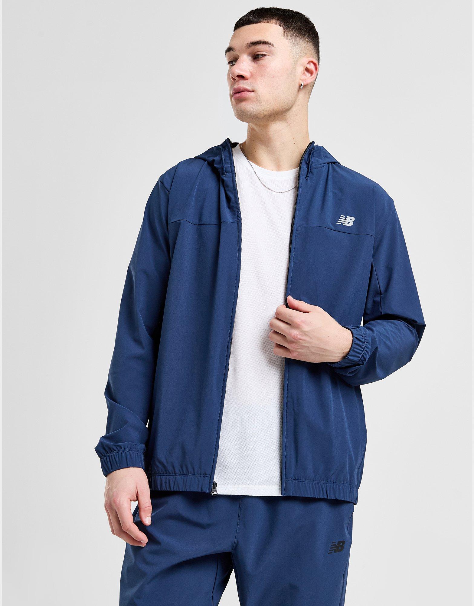 New Balance Full Zip Woven Hoodie