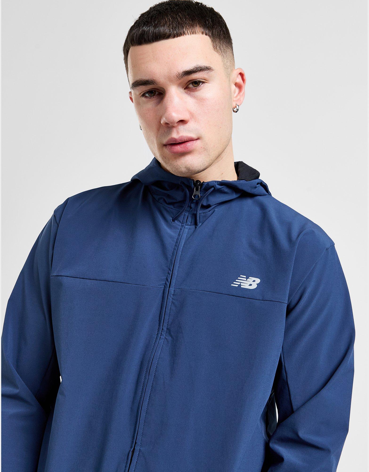 New Balance Full Zip Woven Hoodie
