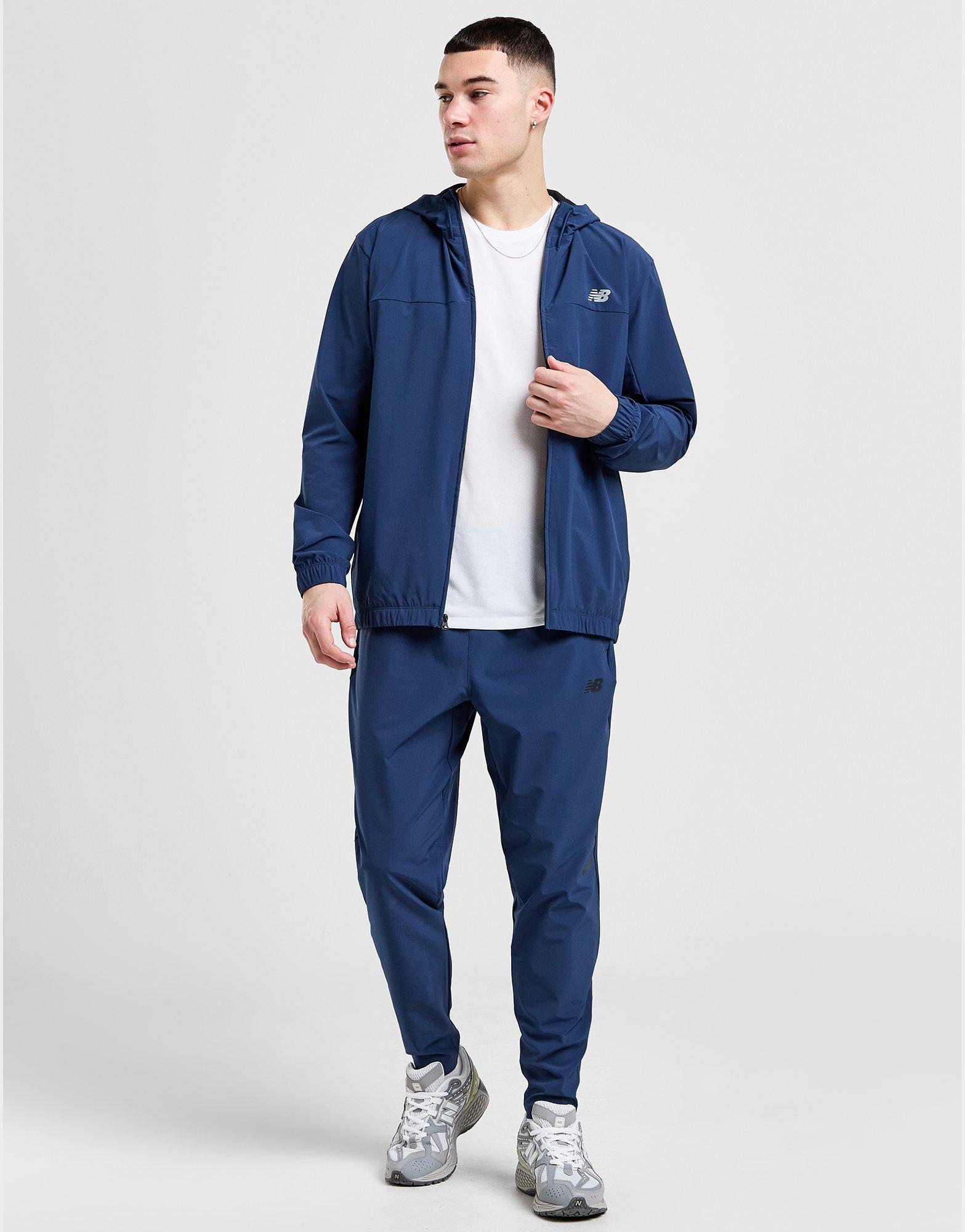New Balance Full Zip Woven Hoodie