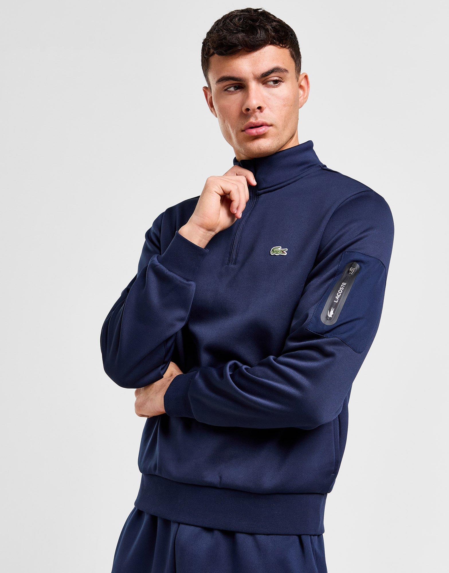 Lacoste HALF ZIP Sweatshirt Blue - Navy Blue