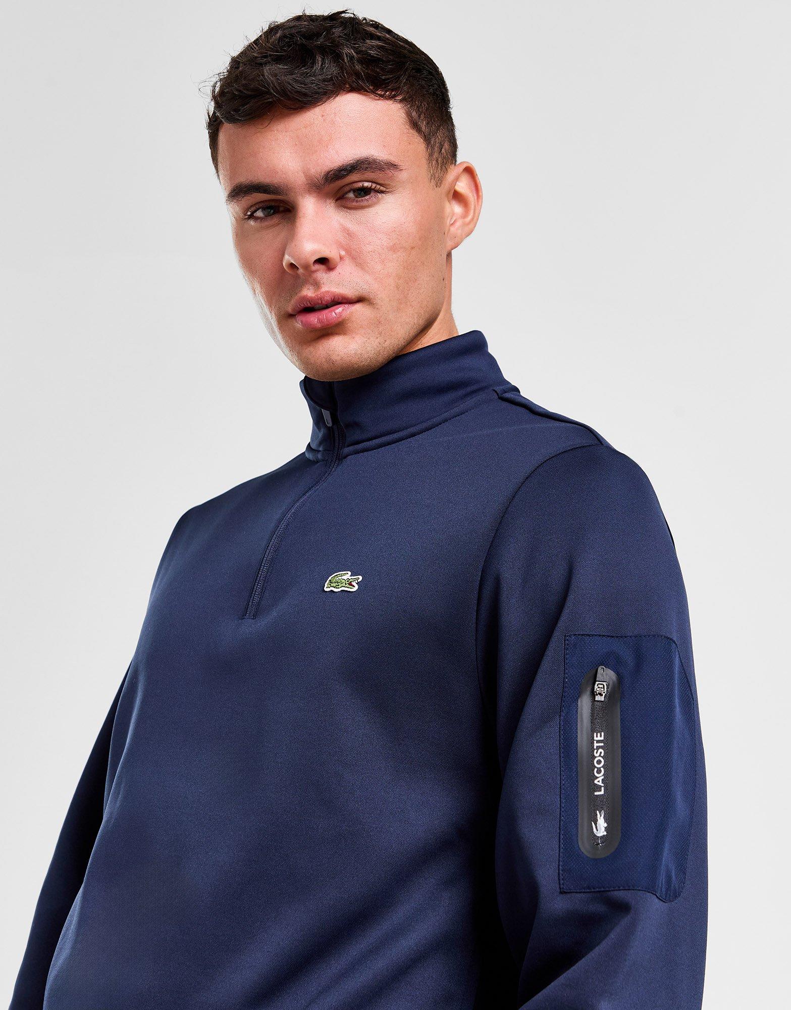 Lacoste Poly Pocket 1/2 Zip Sweatshirt