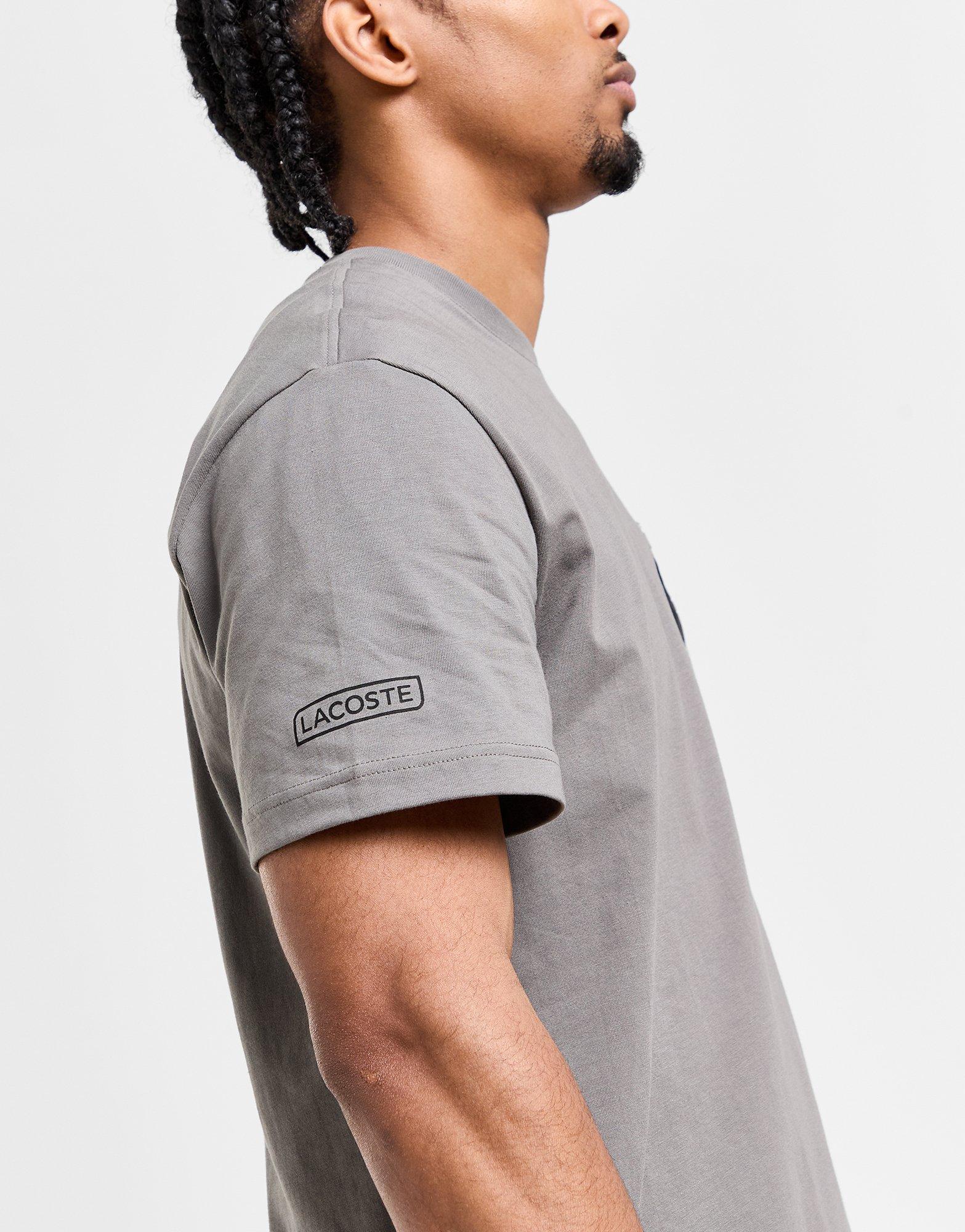 Lacoste Woven Pocket T-Shirt