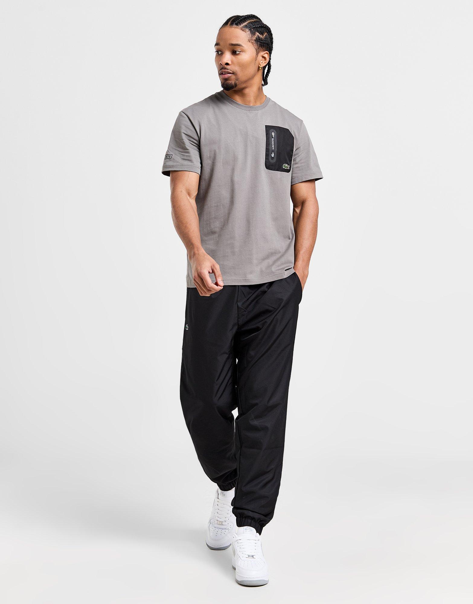 Lacoste Woven Pocket T-Shirt