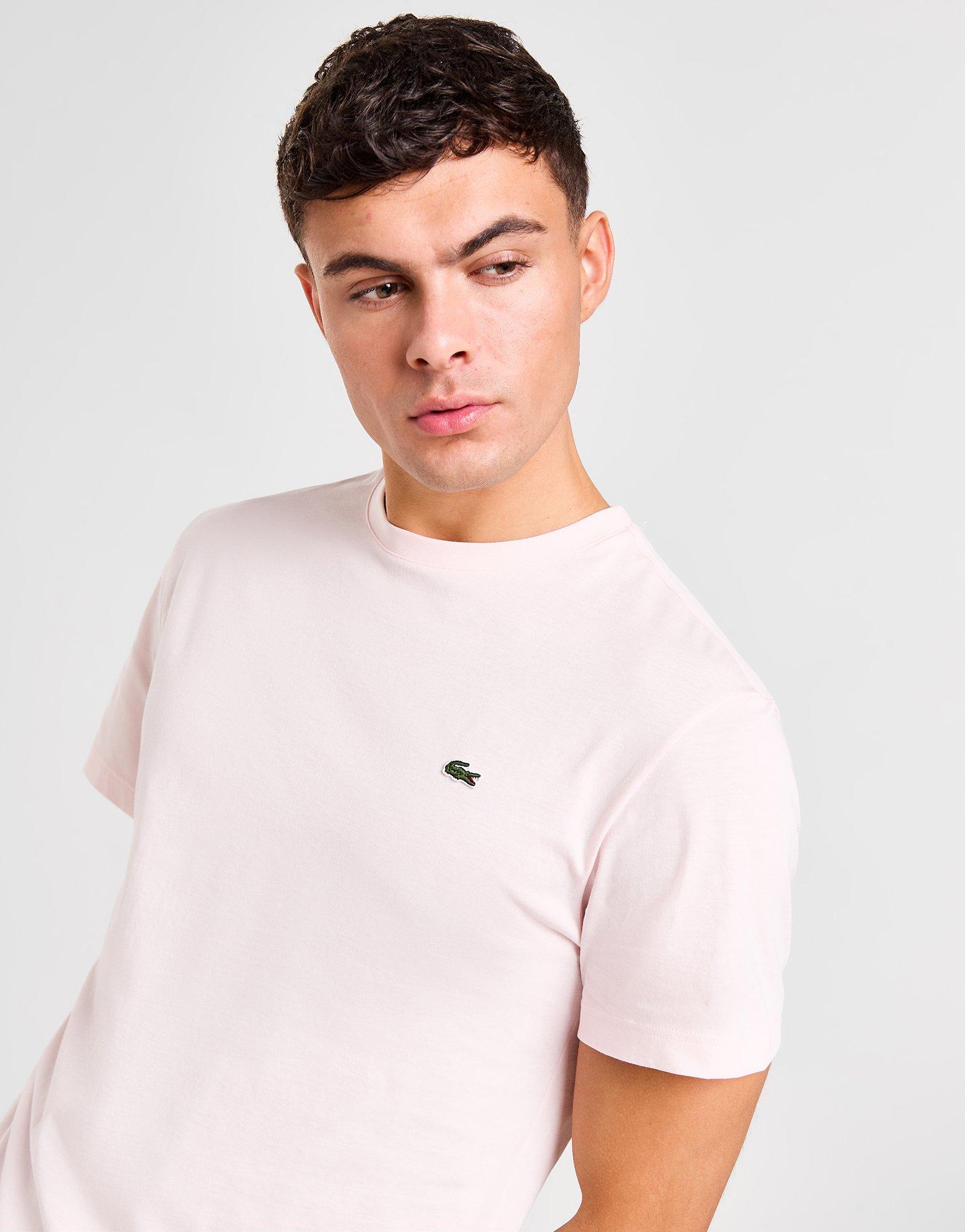 Lacoste T shirt Core Homme Rose JD Sports France