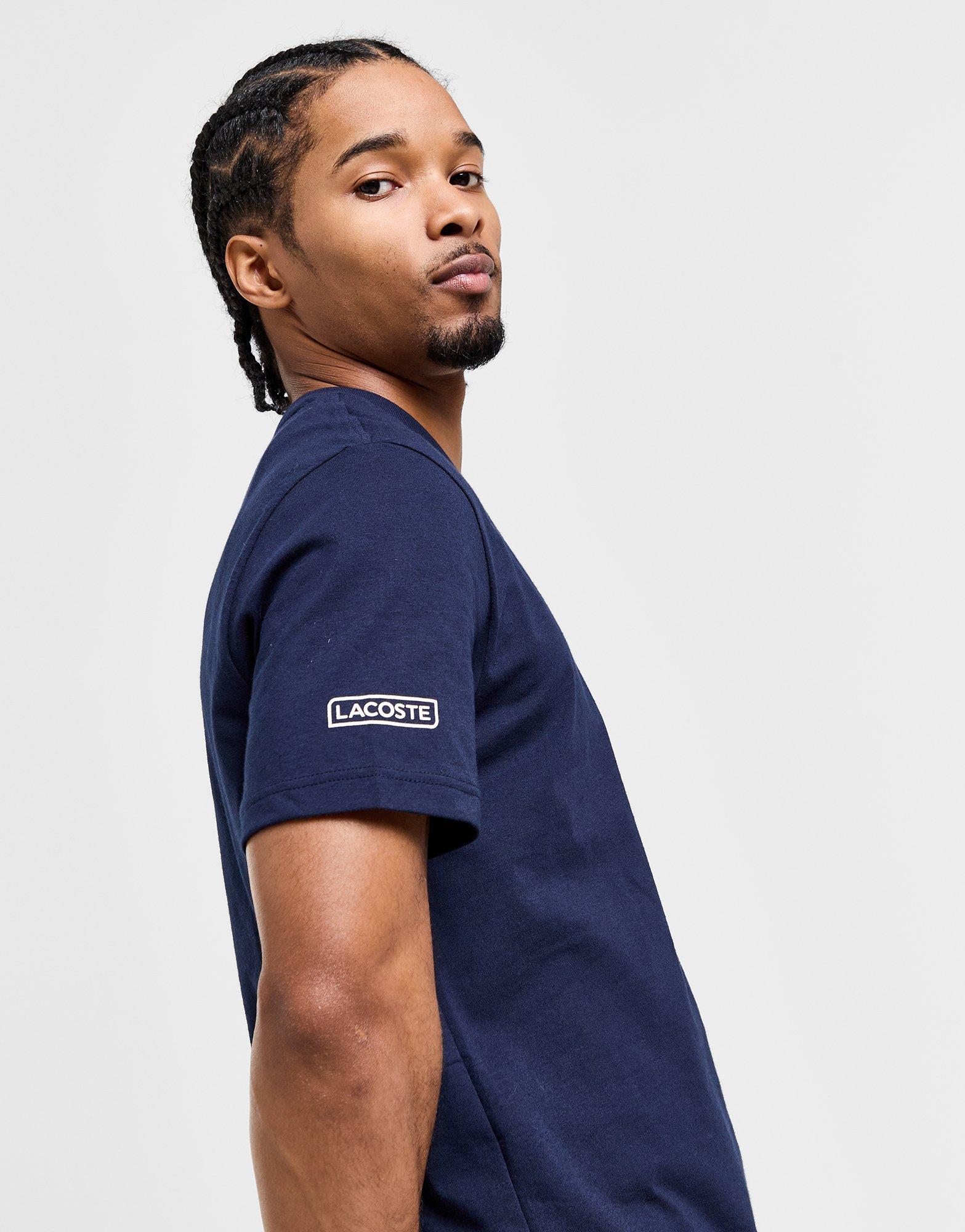Lacoste Woven Pocket T-Shirt