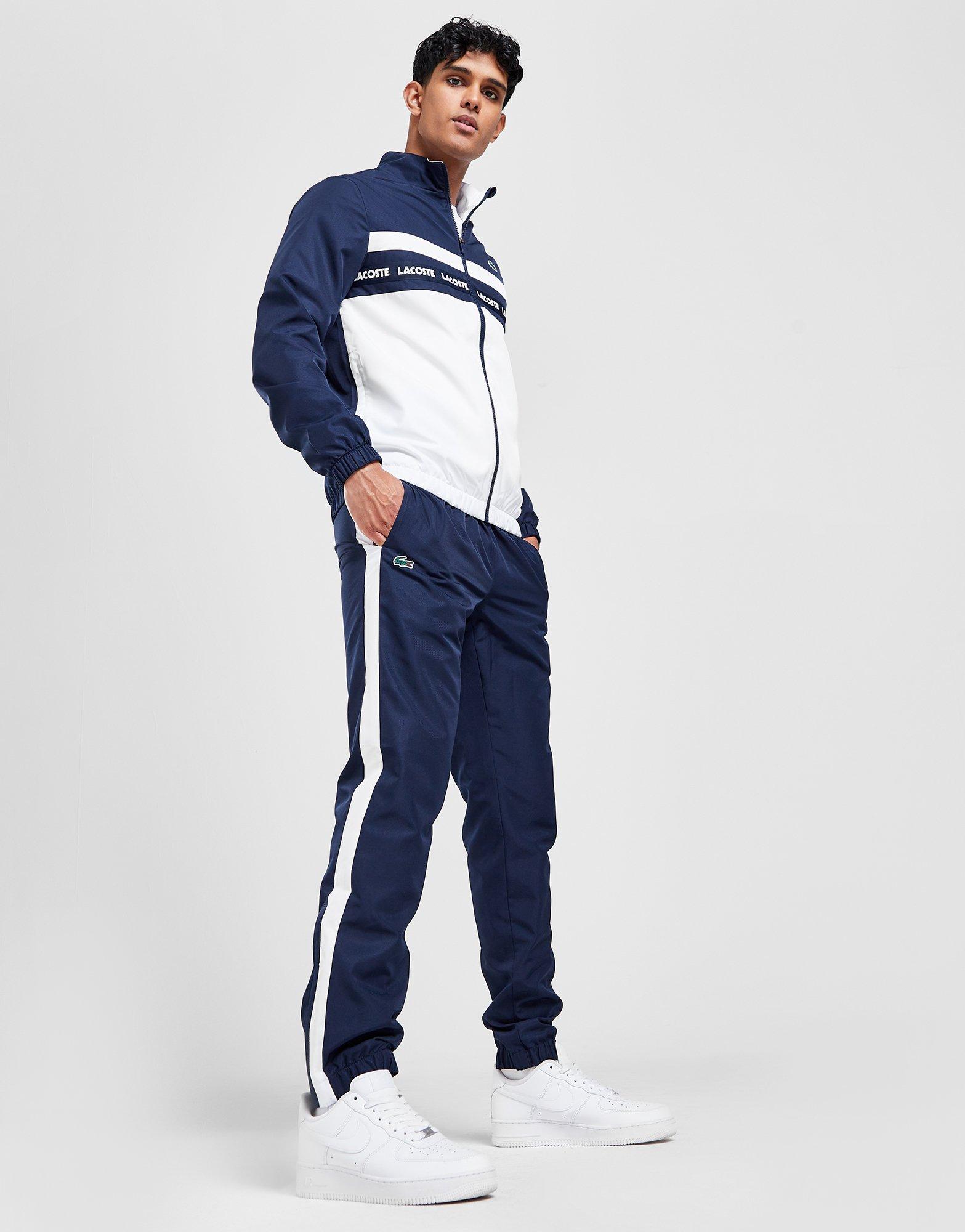 Blue Lacoste Tech Tennis Tracksuit - JD Sports Global