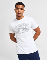 Lacoste Camiseta Graphic Croc Wordmark