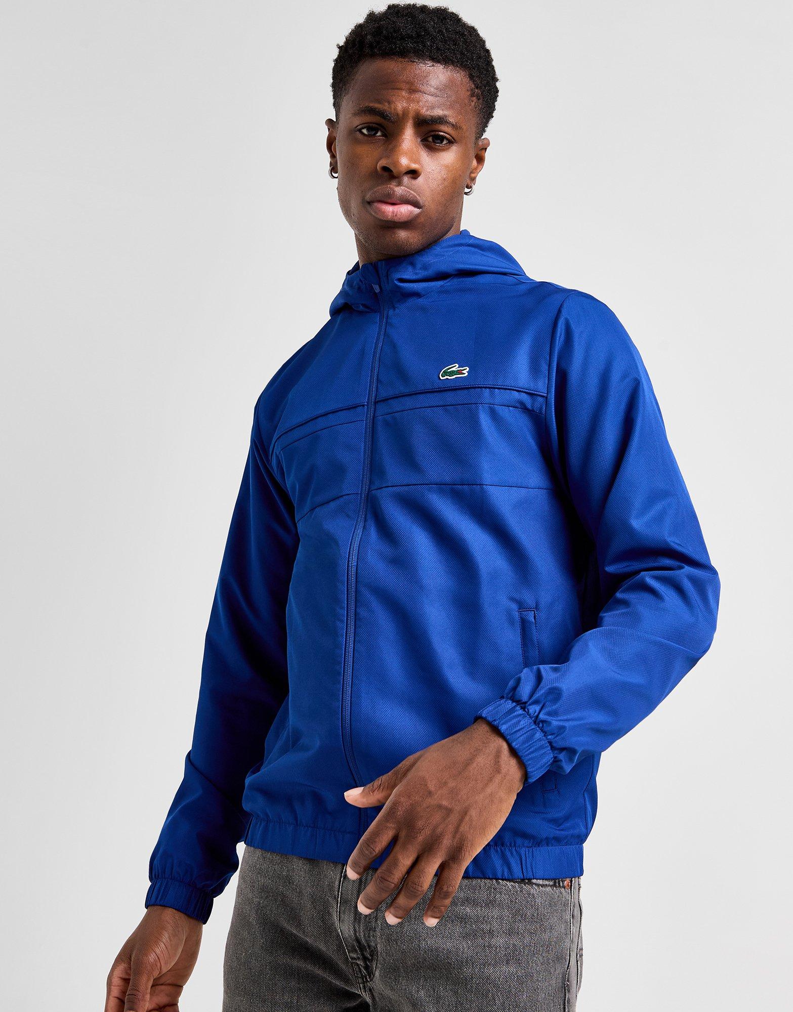 Blue Lacoste Guppy Full Zip Hoodie JD Sports Global