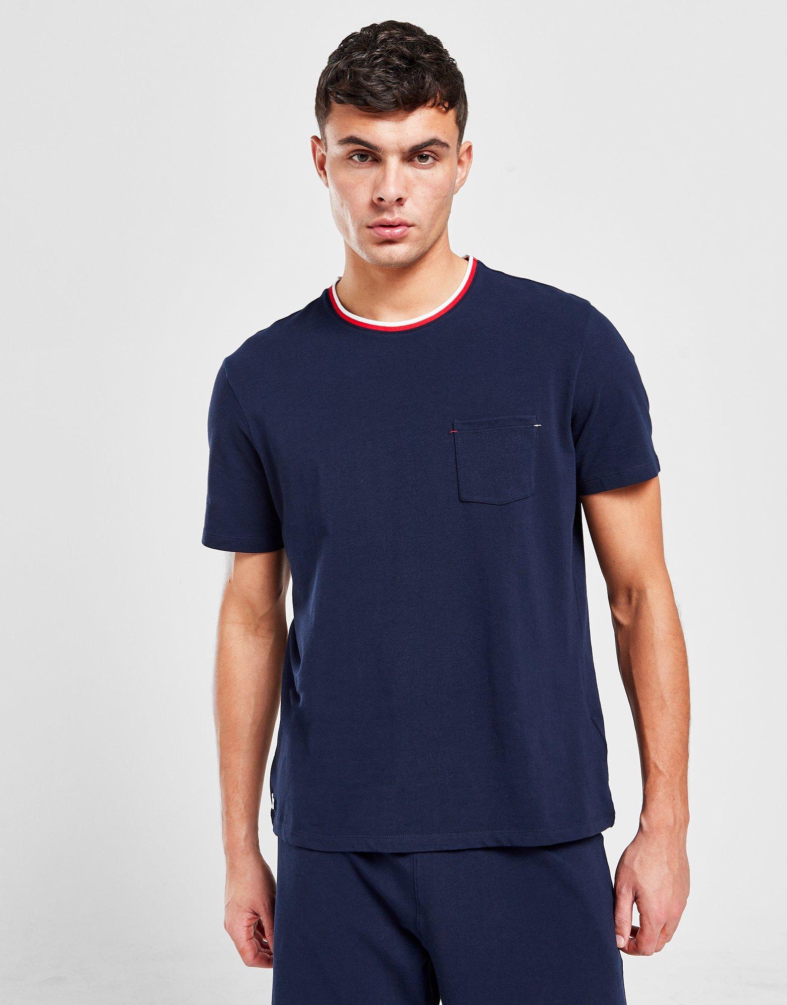 Lacoste Striped Collar T-Shirt