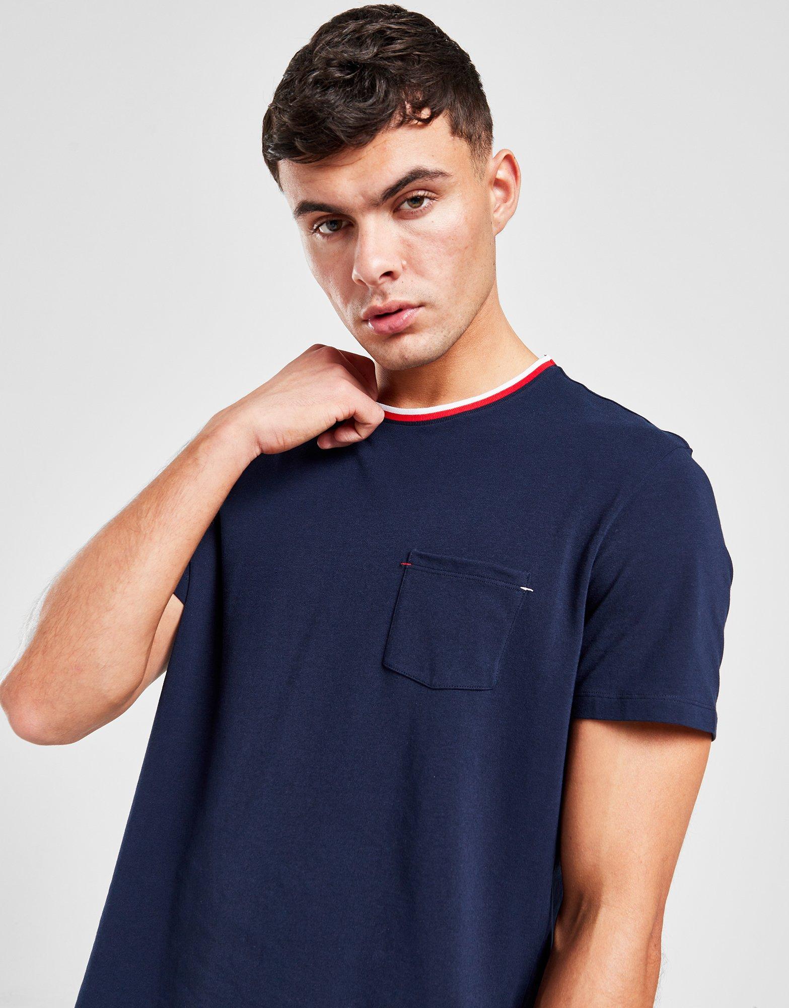 Lacoste Striped Collar T-Shirt