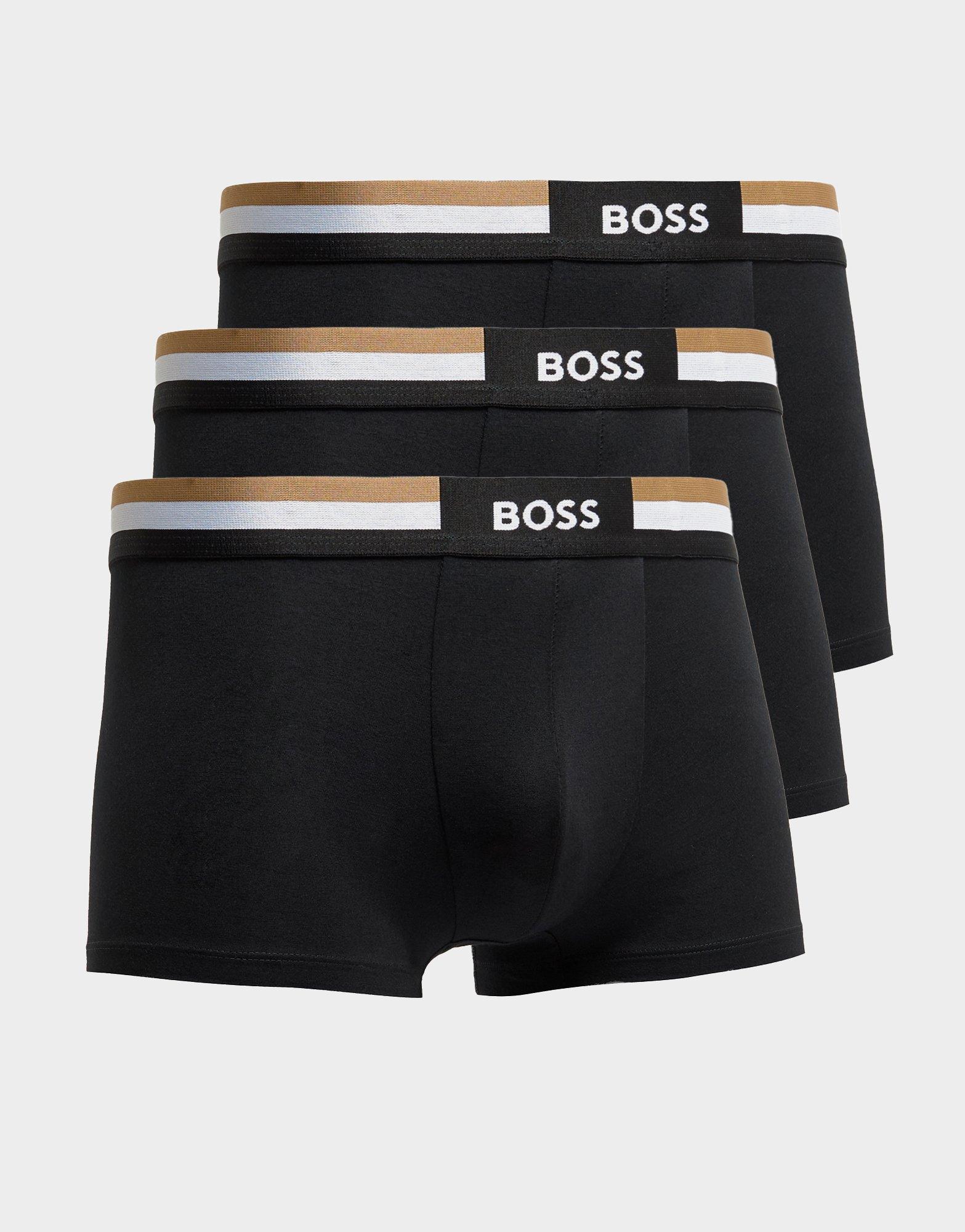 BOSS pack de 3 calzoncillos en Negro JD Sports Espa a