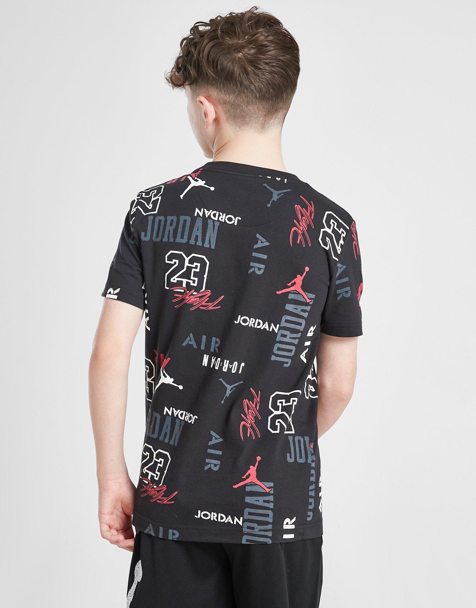 Jordan All-Over-Print Repeat T-Shirt Kinder
