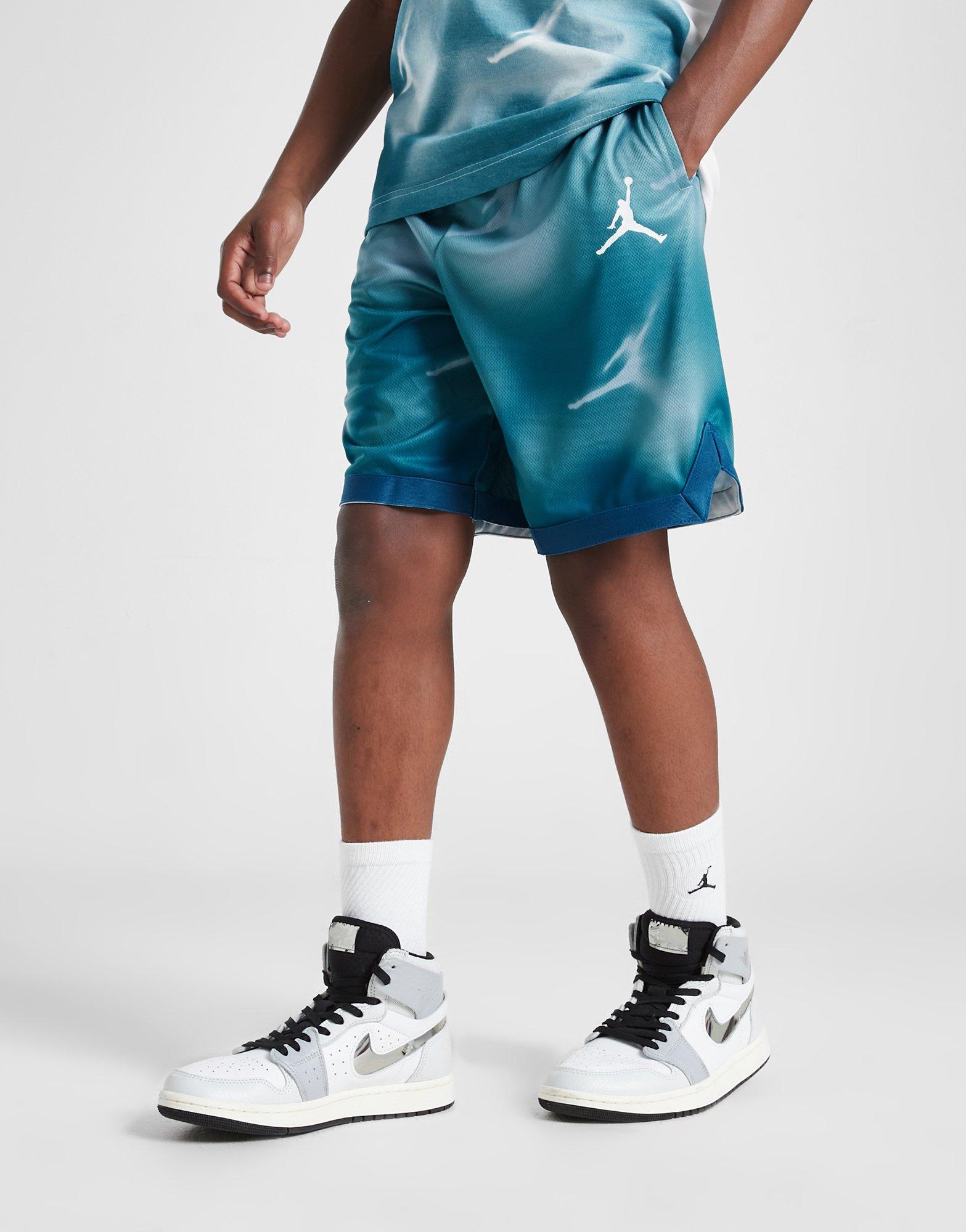 Jordan Fade College Mesh Shorts Junior