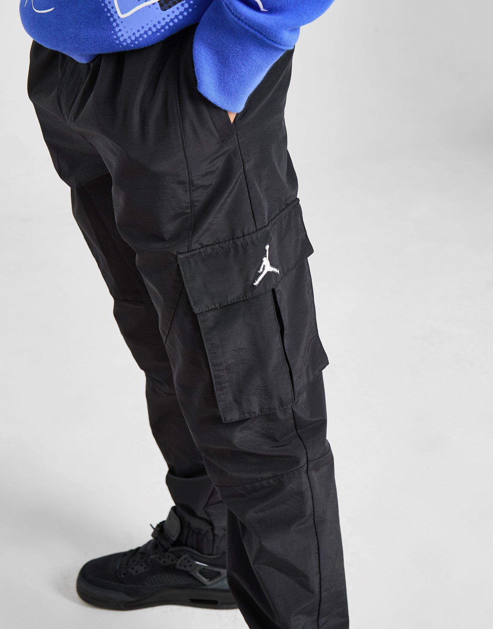 Black Jordan Jumpman Woven Cargo Track Pants Junior JD Sports UK
