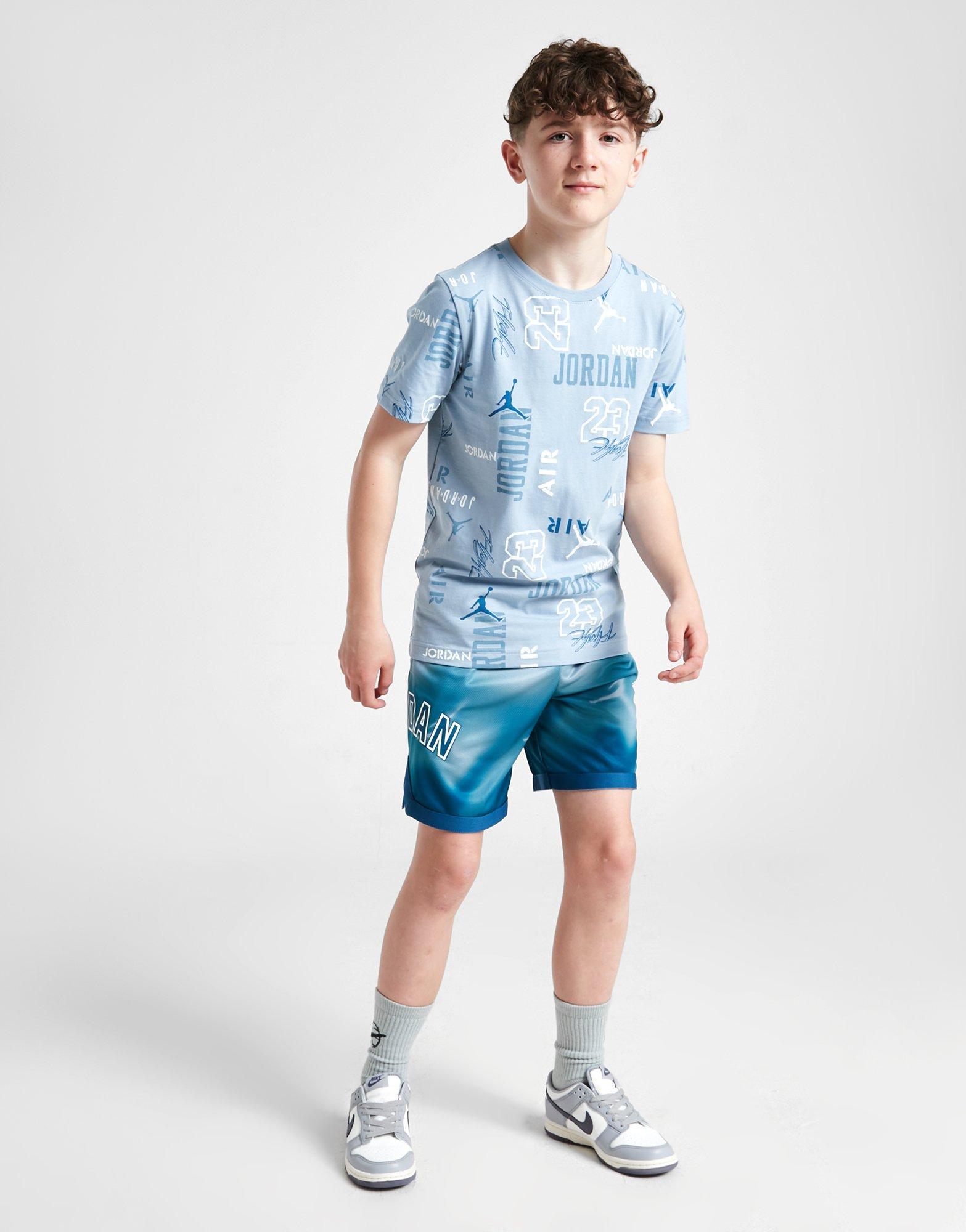 Jordan All Over Print Repeat T-Shirt Junior