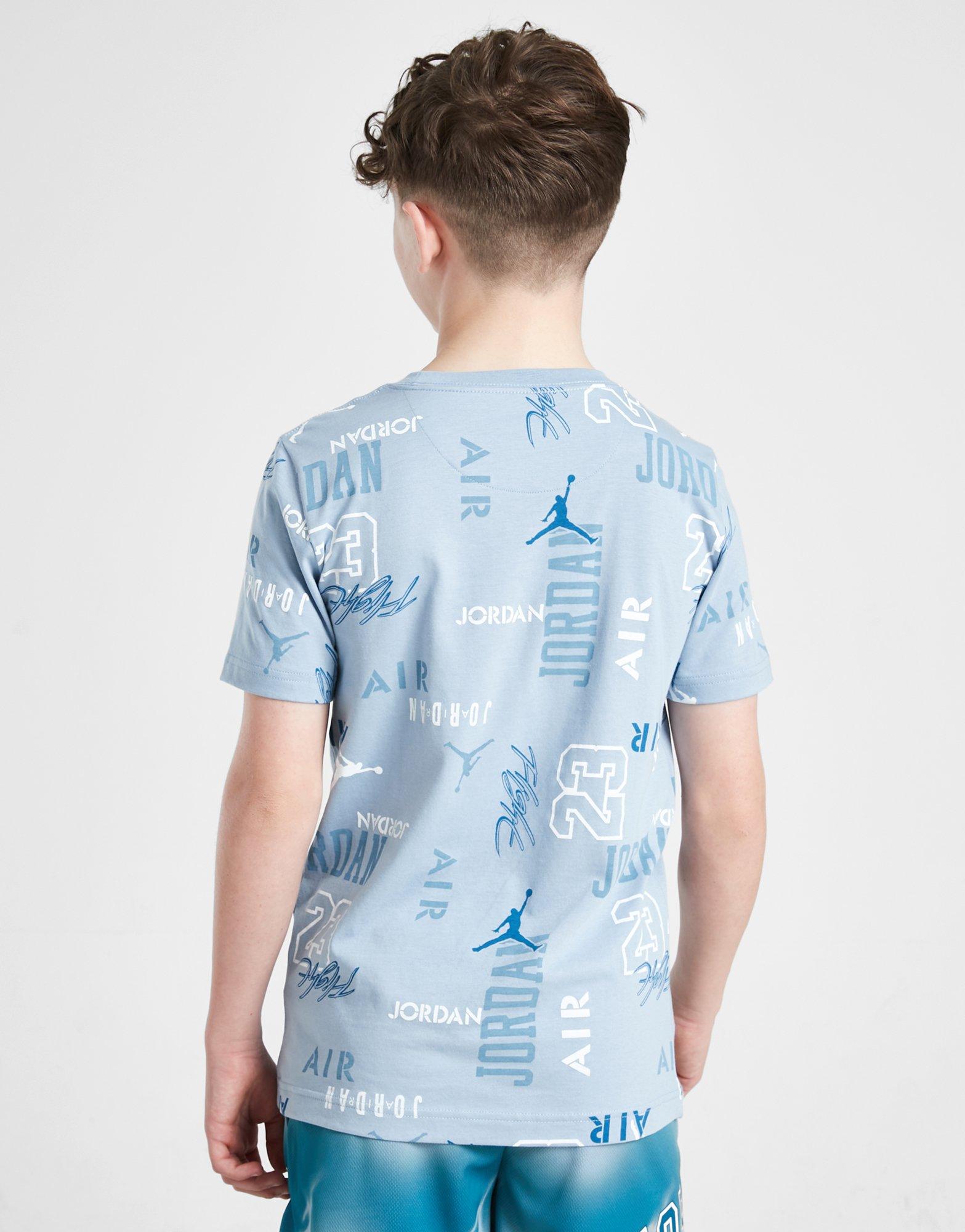 Jordan All Over Print Repeat T-Shirt Junior