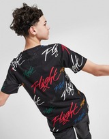 Jordan T-Shirt Flight All Over Print para Júnior