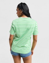 Lacoste T-shirt Stripe Logo Femme