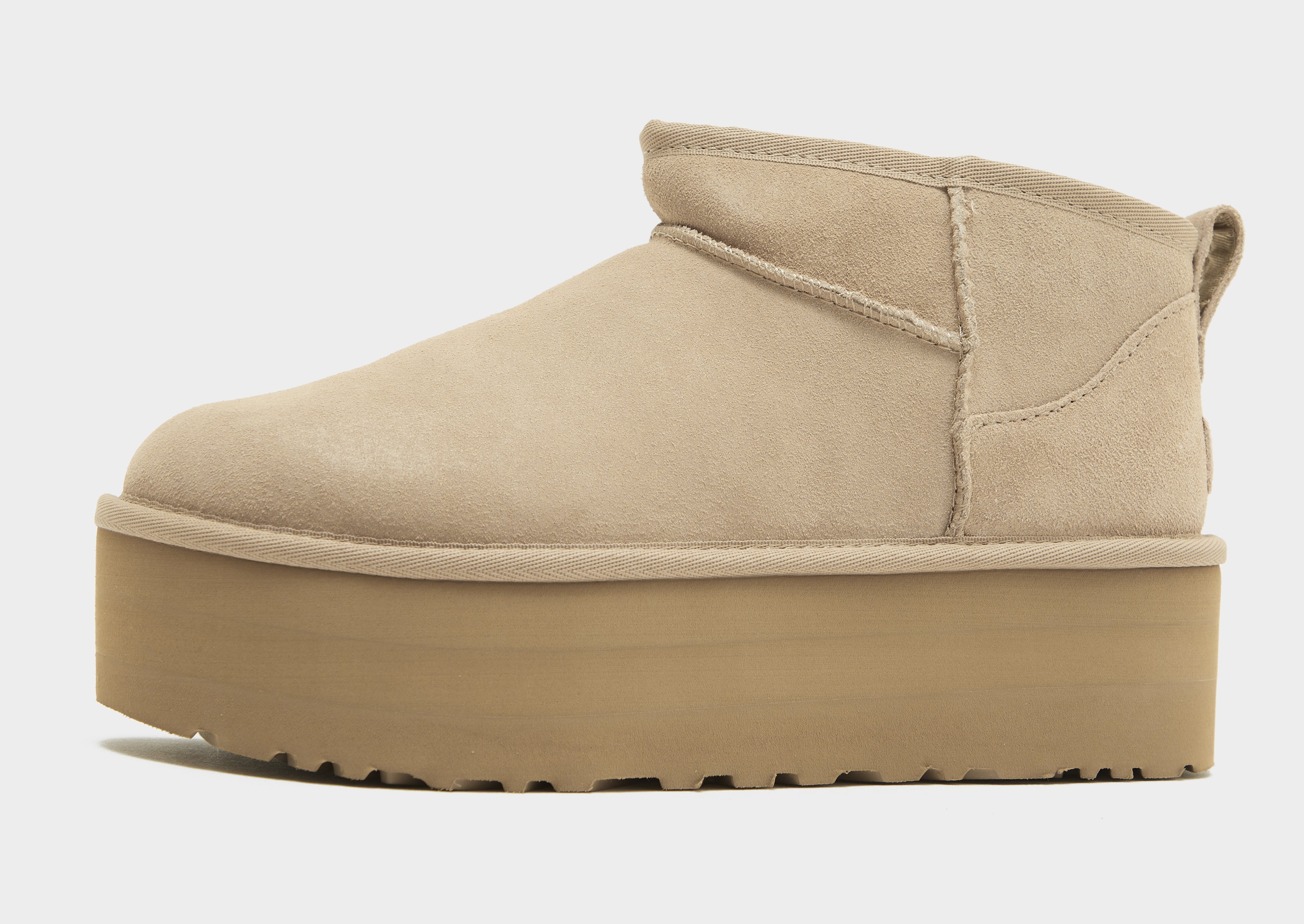 Beige UGG Classic Ultra Mini Platform Boots Women's - JD Sports Nederland