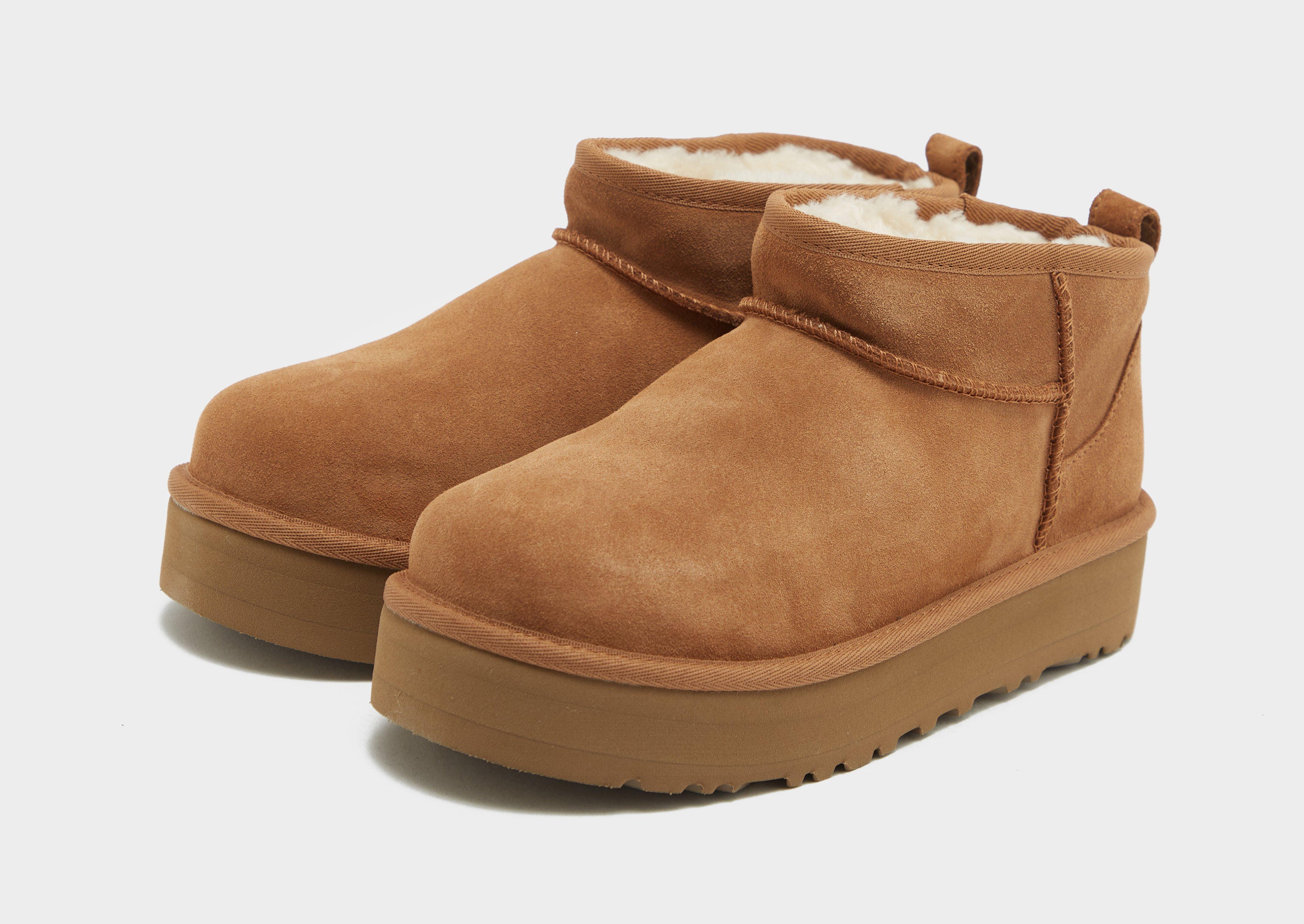 Brown UGG Ultra Mini Platform Junior | JD Sports UK