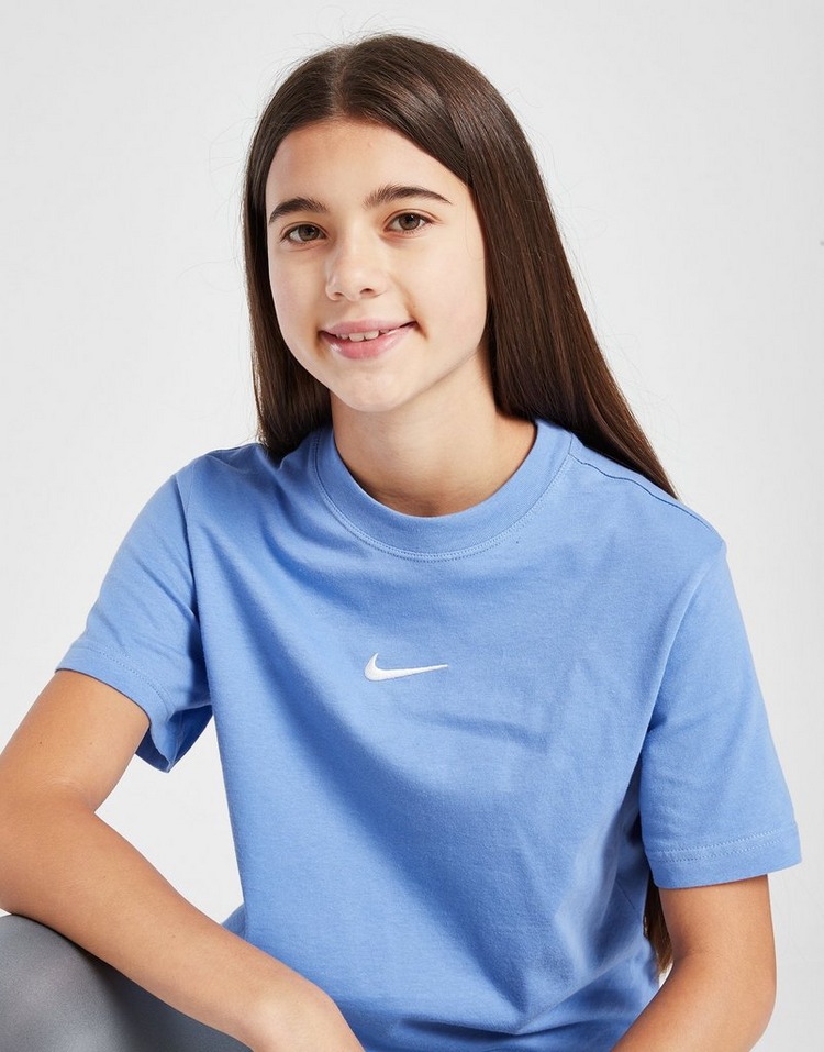Blue Nike Crop T-Shirt Junior's - JD Sports NZ
