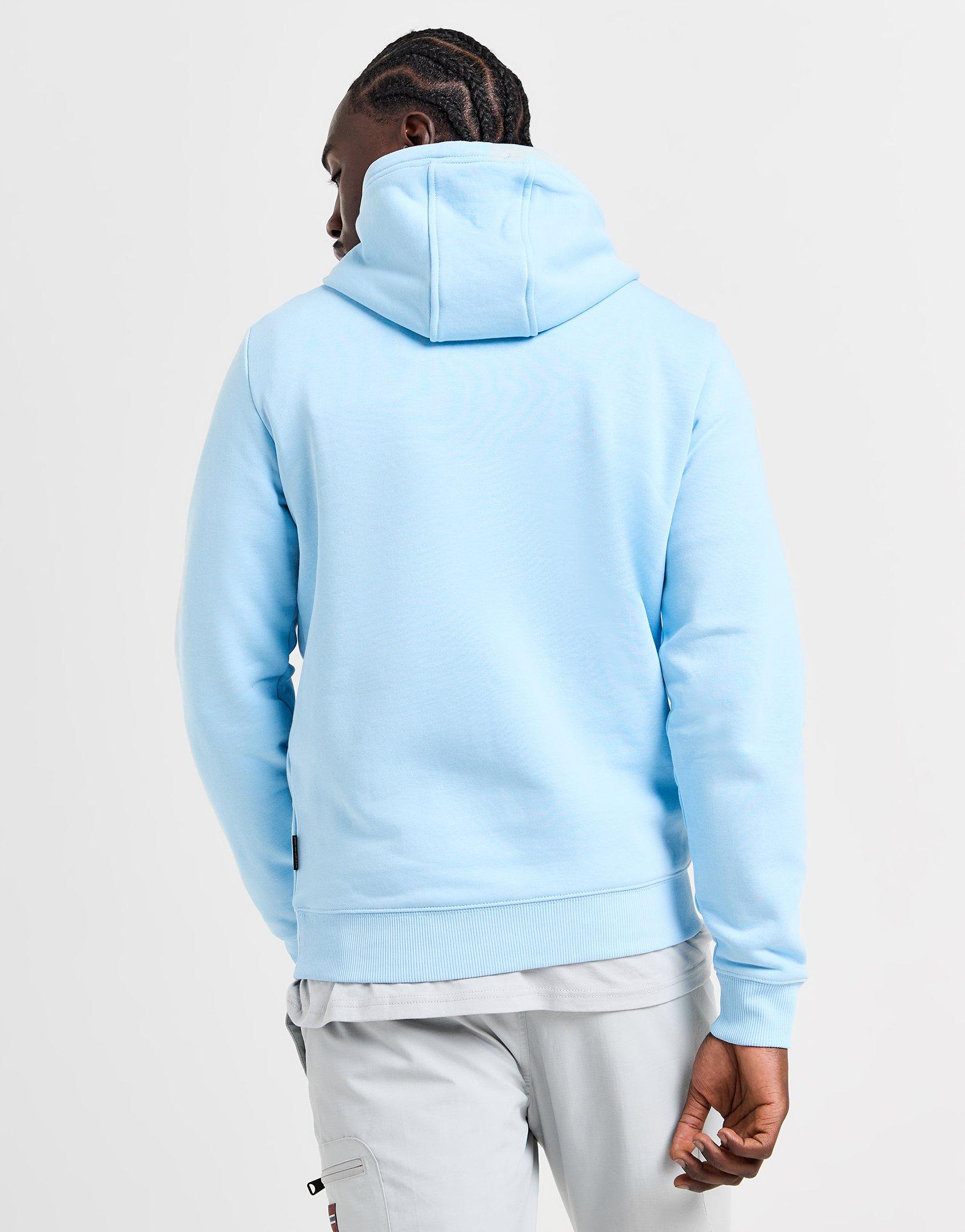 Blue Napapijri Bory Logo Hoodie JD Sports UK