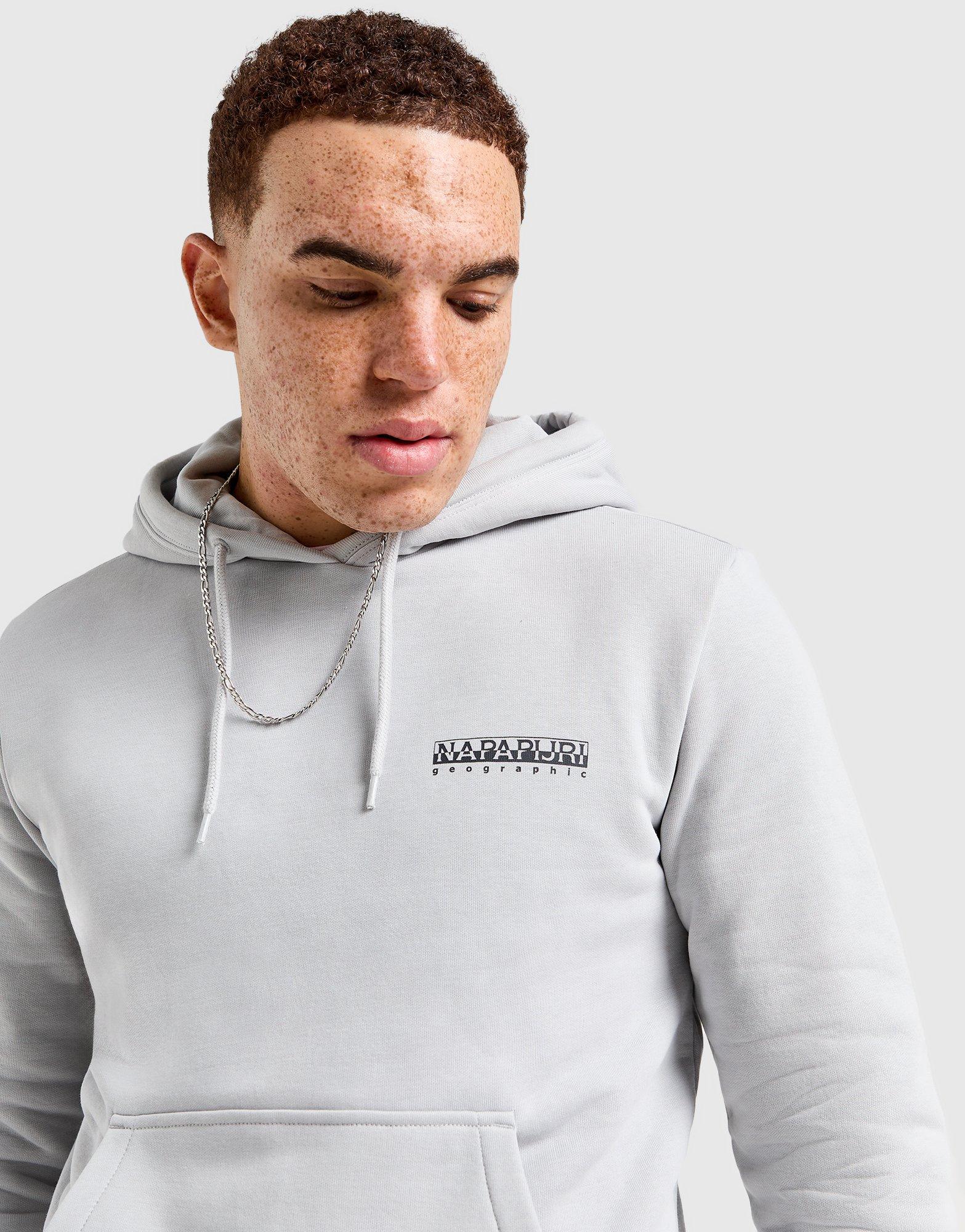 Napapijri hoodie sales grey