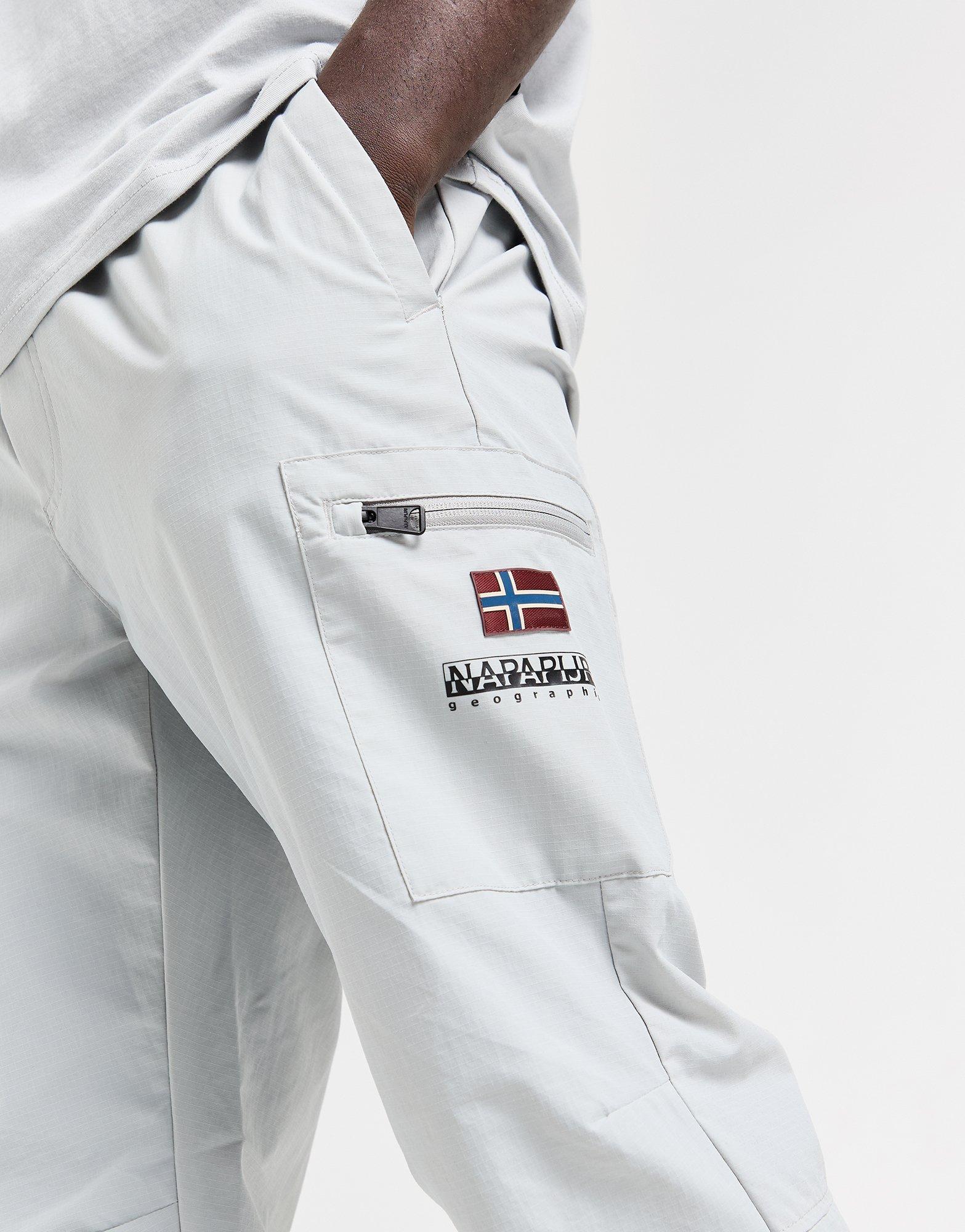 Grey Napapijri Matey Cargo Pants JD Sports UK