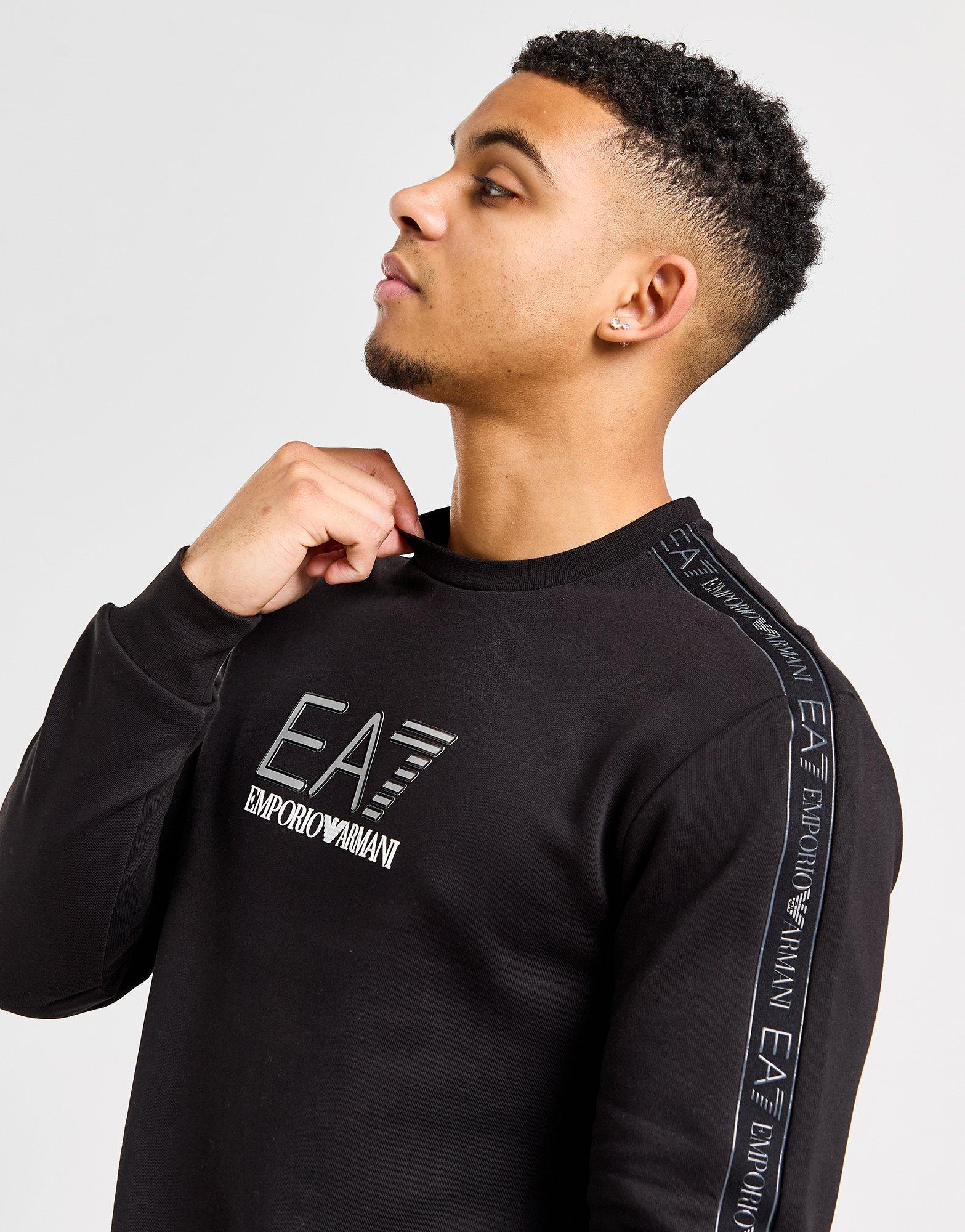 Emporio Armani EA7 Visibility Tape Crew Sweatshirt