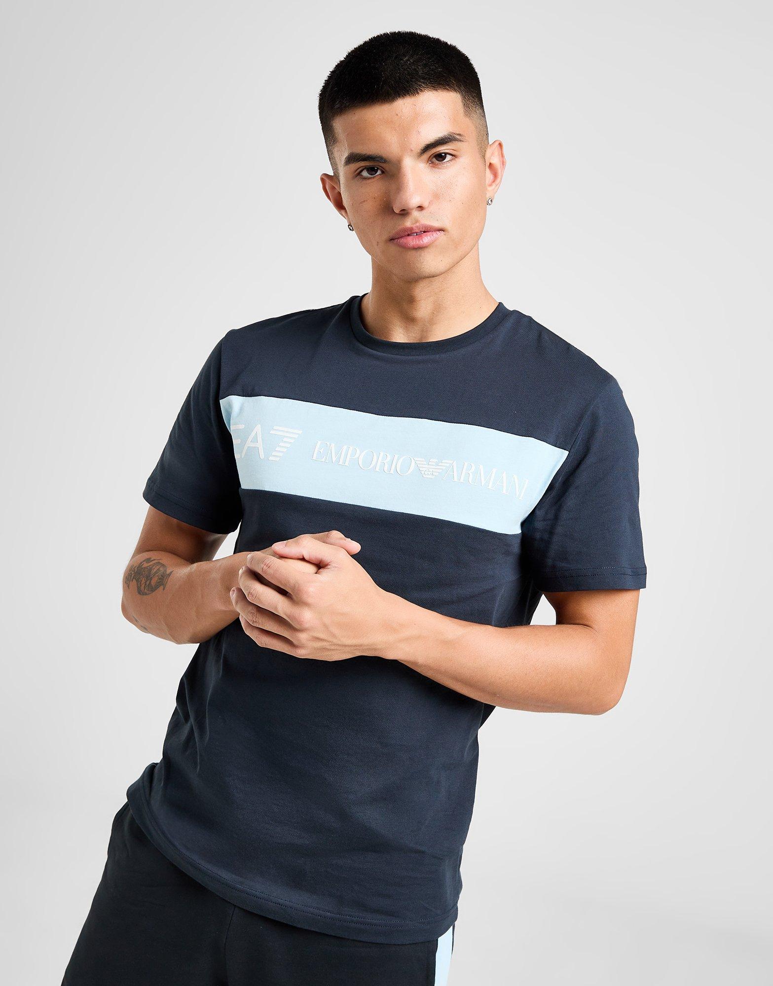 EA7 Emporio Armani Colour Block T-Shirt