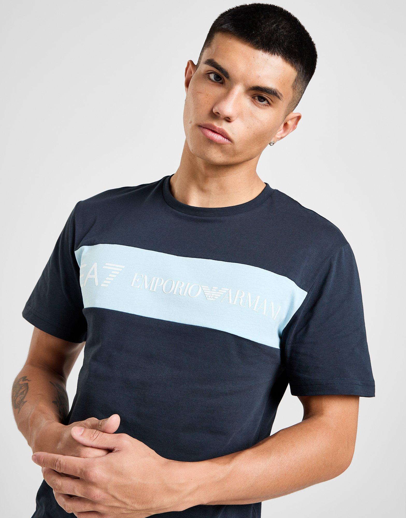EA7 Emporio Armani Colour Block T-Shirt