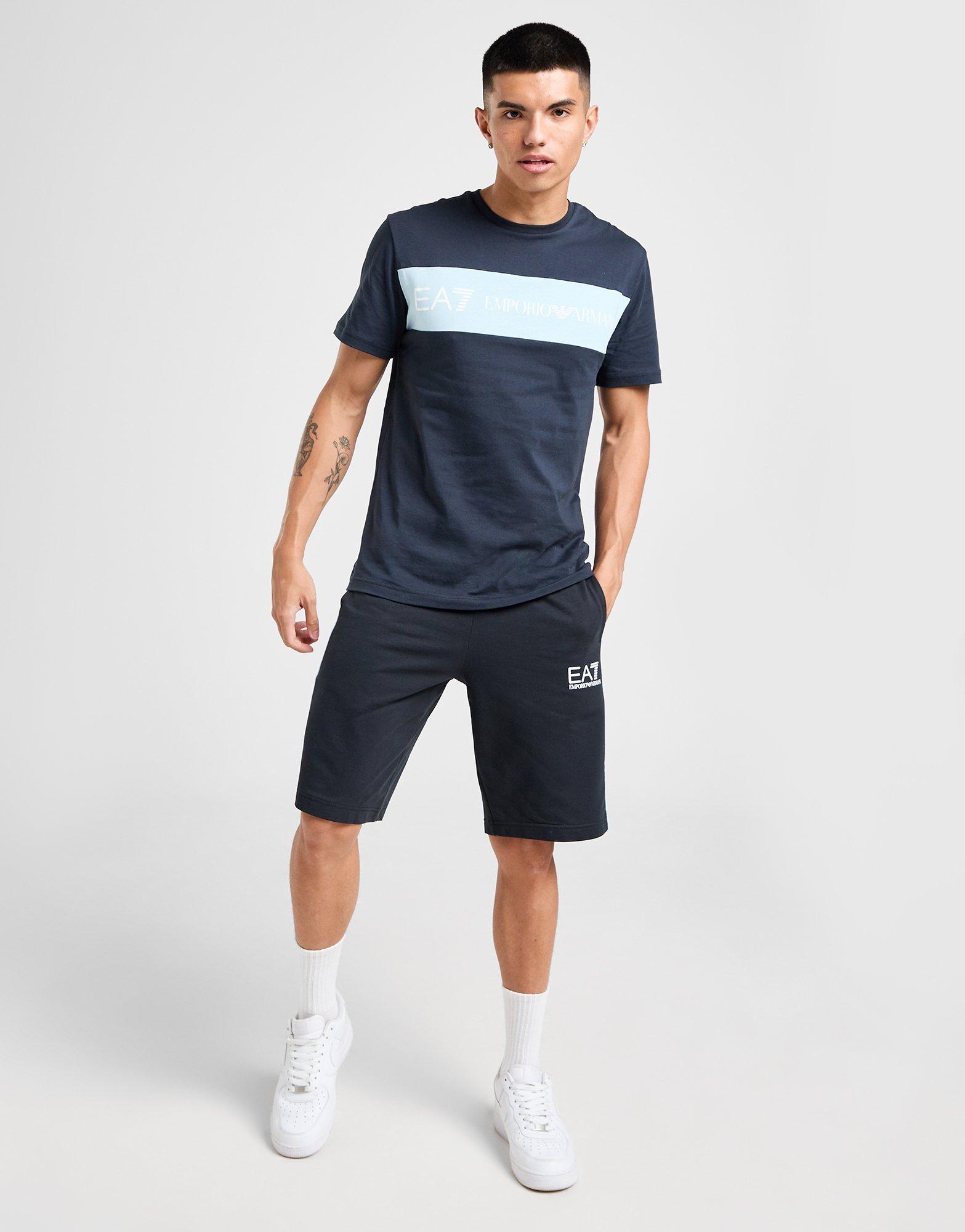 EA7 Emporio Armani Colour Block T-Shirt