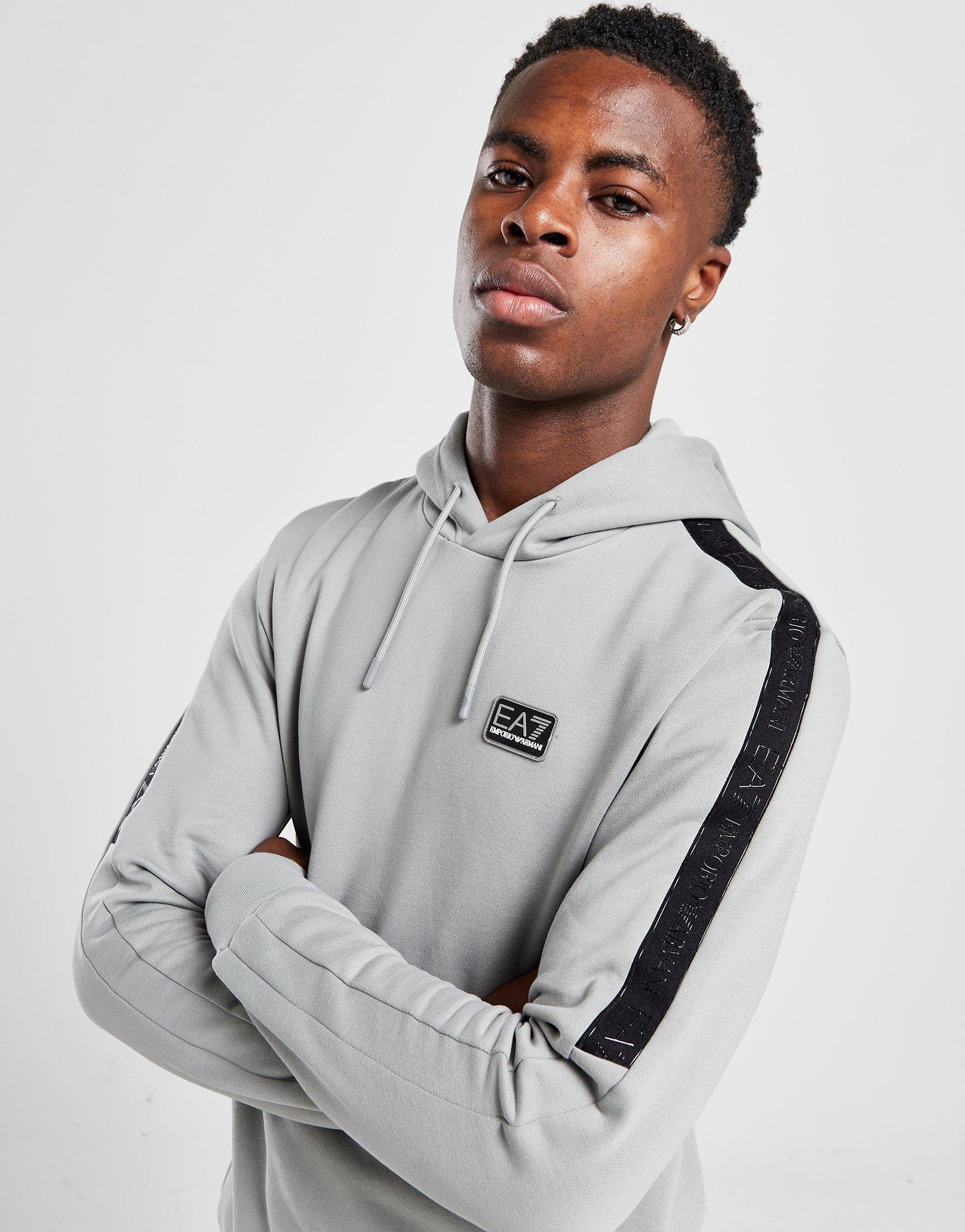 EA7 Emporio Armani Tape Overhead Hoodie