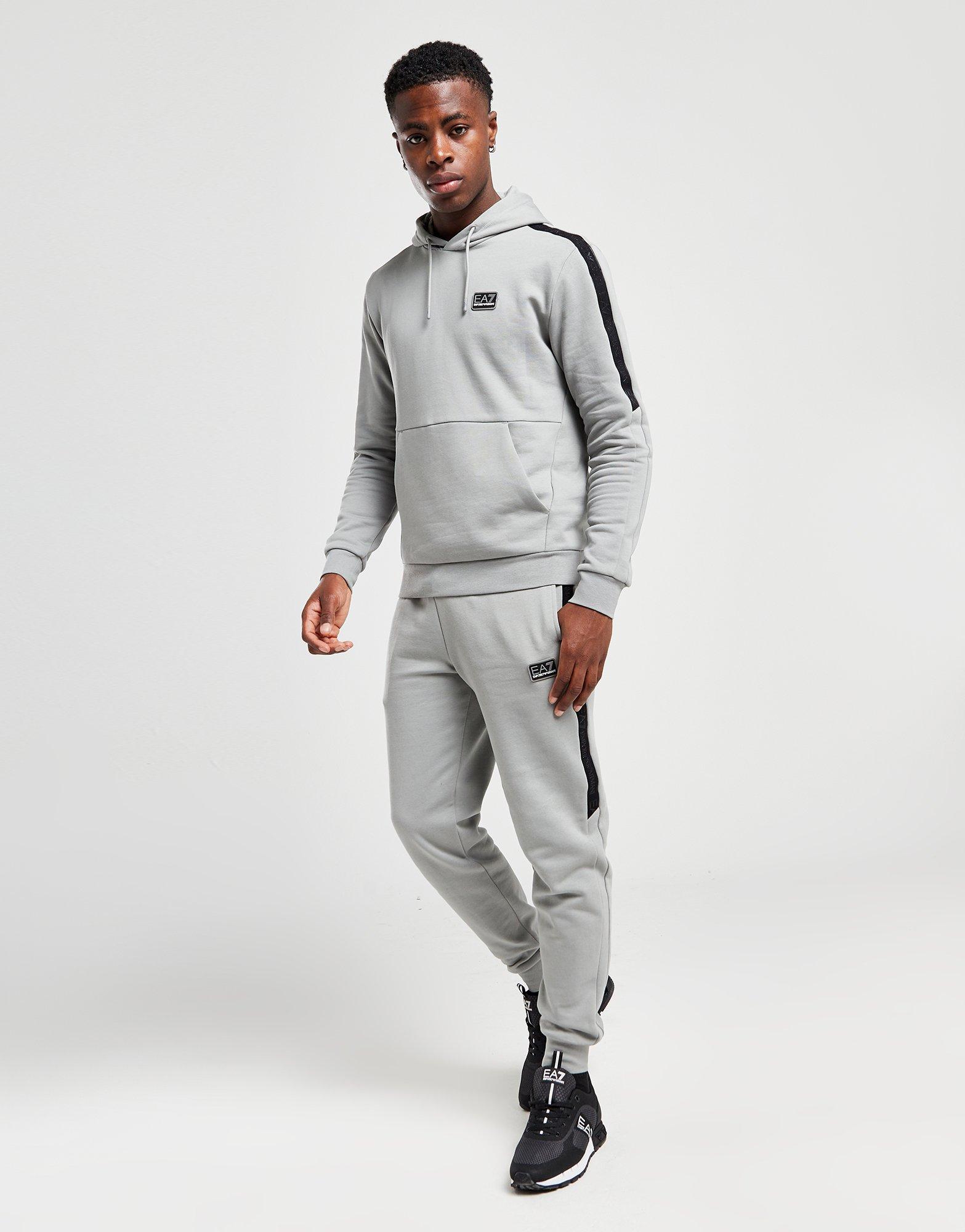 EA7 Emporio Armani Tape Overhead Hoodie