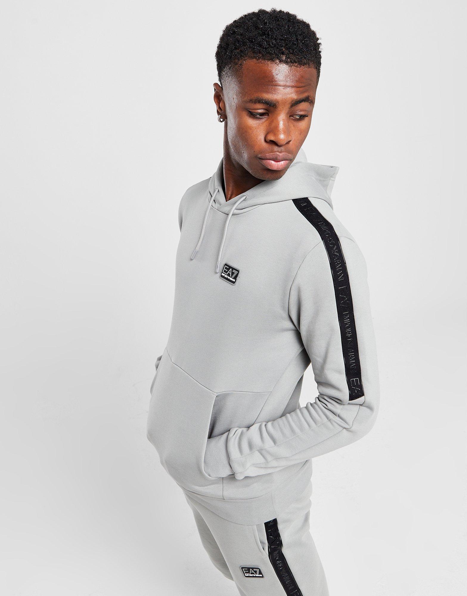 EA7 Emporio Armani Tape Overhead Hoodie