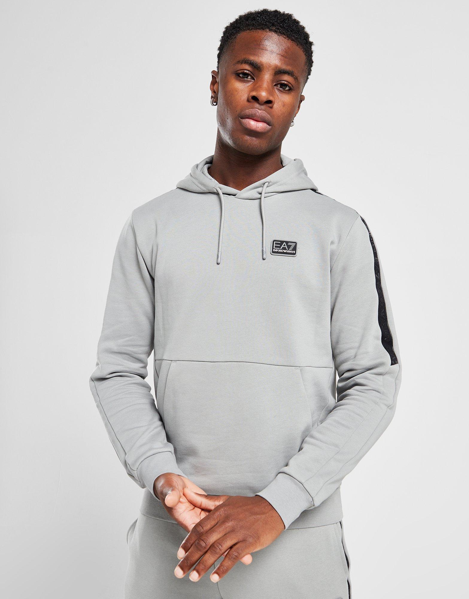EA7 Emporio Armani Tape Overhead Hoodie