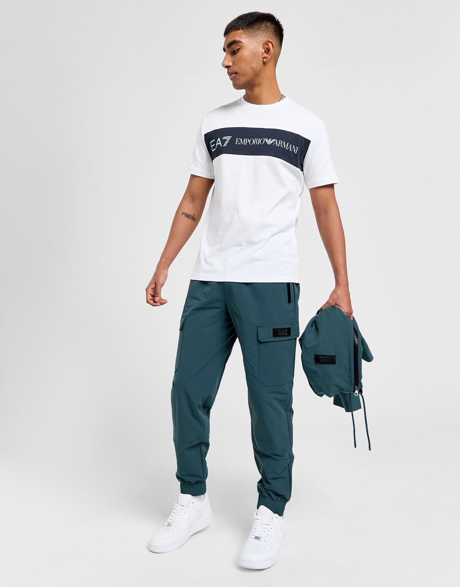 EA7 Emporio Armani Colour Block T-Shirt
