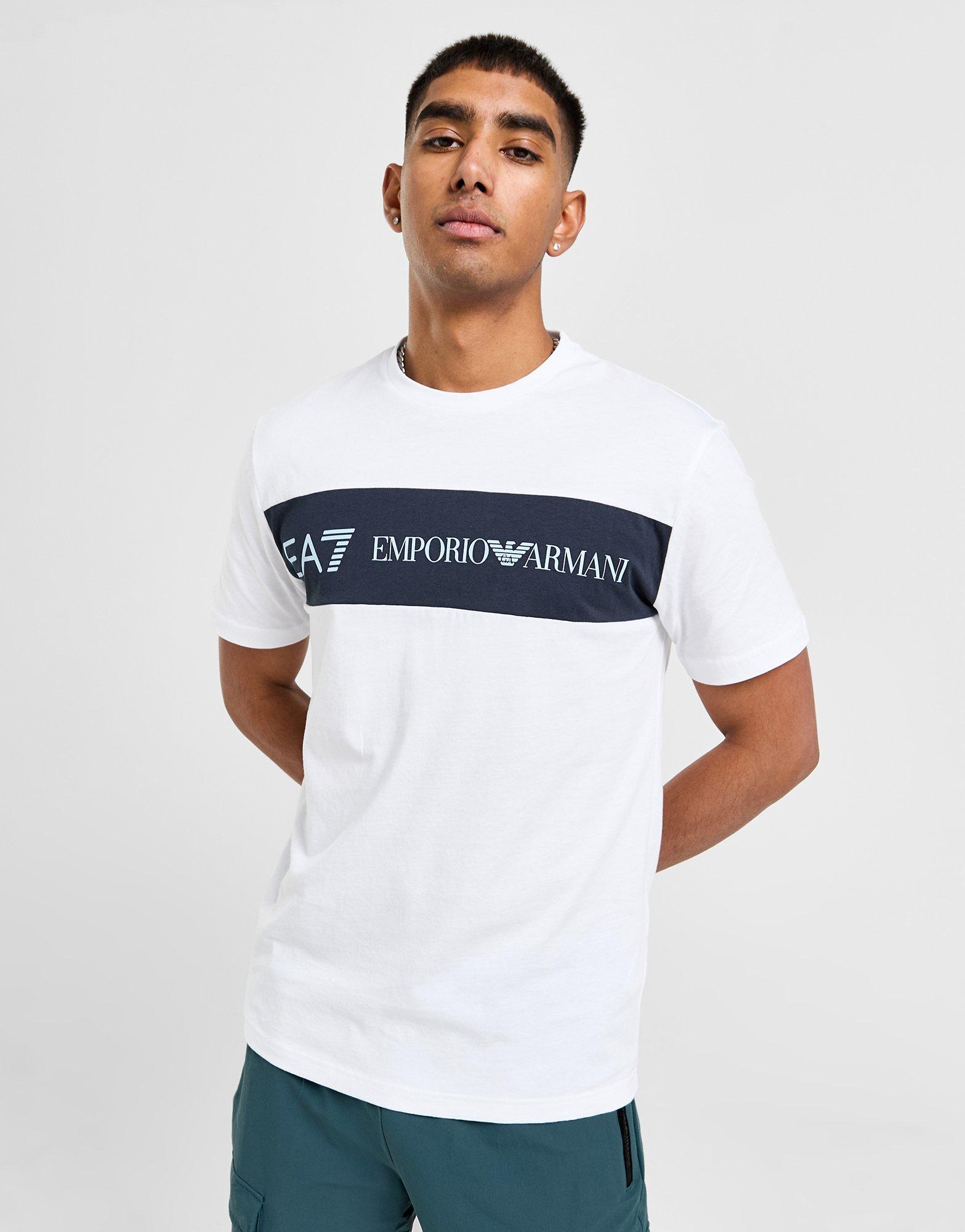 EA7 Emporio Armani Colour Block T-Shirt