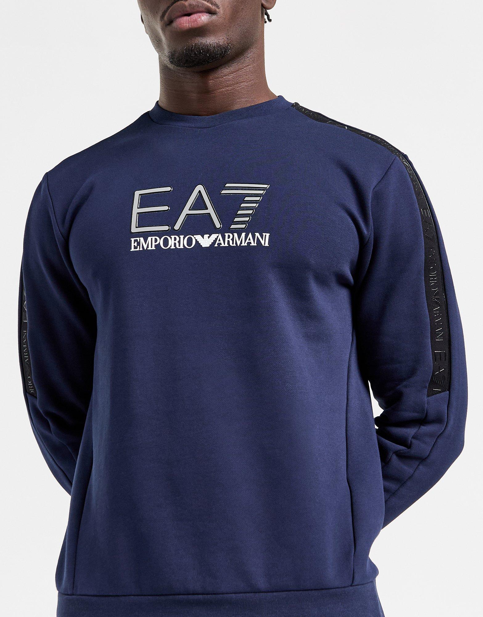 EA7 Emporio Armani Visibility Tape Crew Sweatshirt