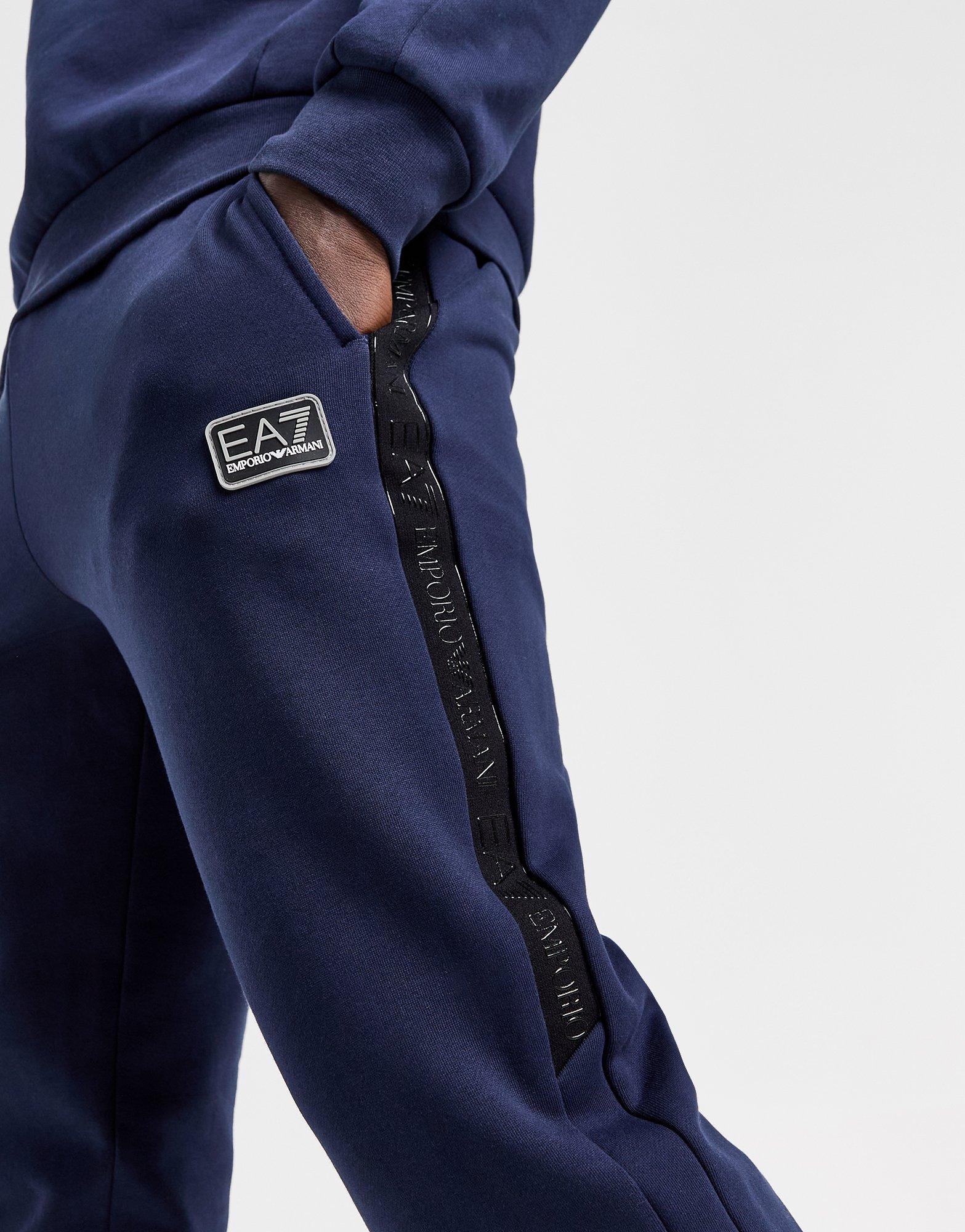 Blue Emporio Armani EA7 Tape Joggers JD Sports Global