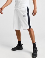 White Emporio Armani EA7 Colour Block Shorts - JD Sports NZ