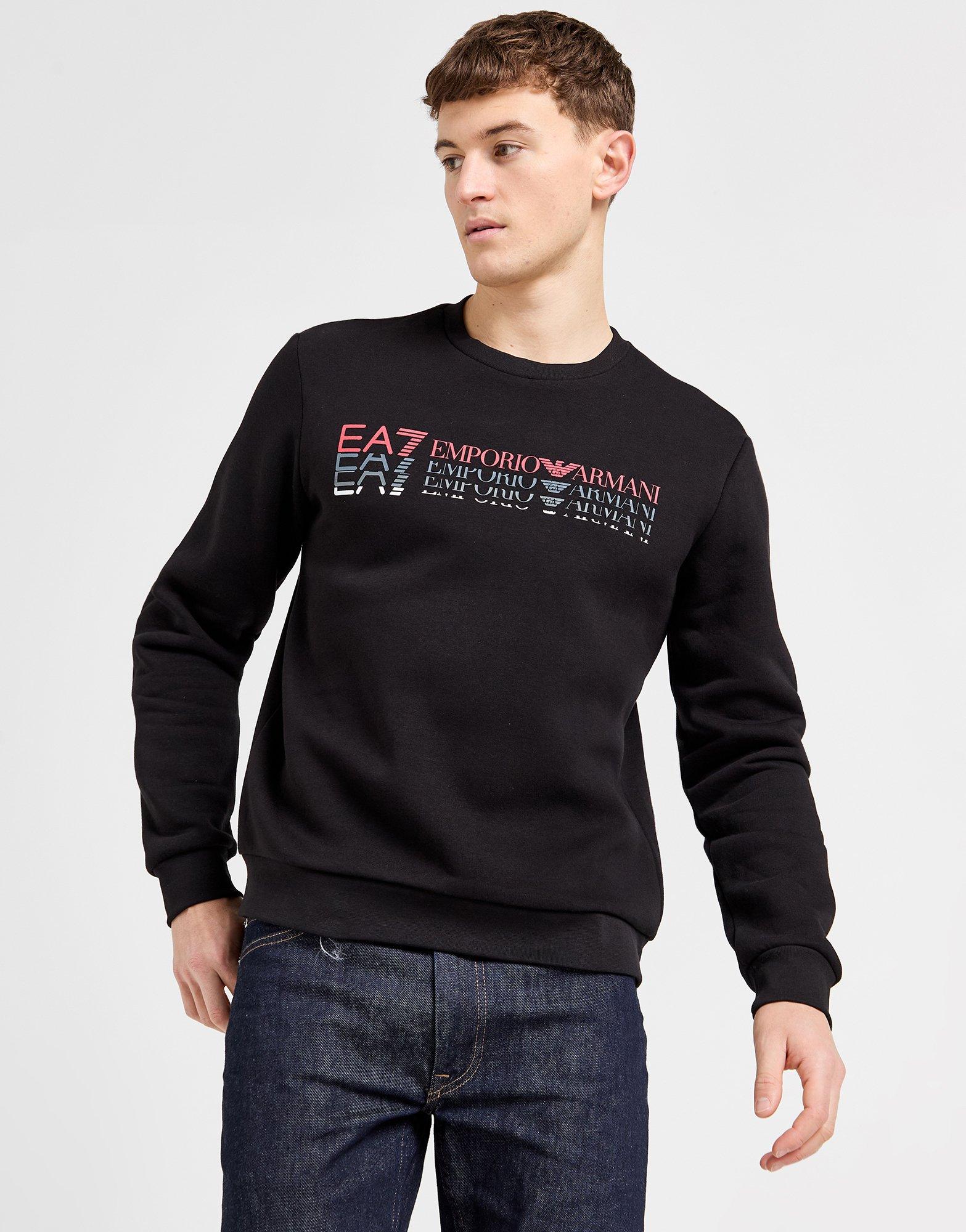 Emporio armani 2024 sweatshirt black