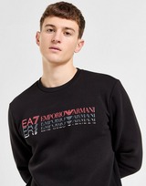 Emporio Armani EA7 Fade Logo Crew Sweatshirt
