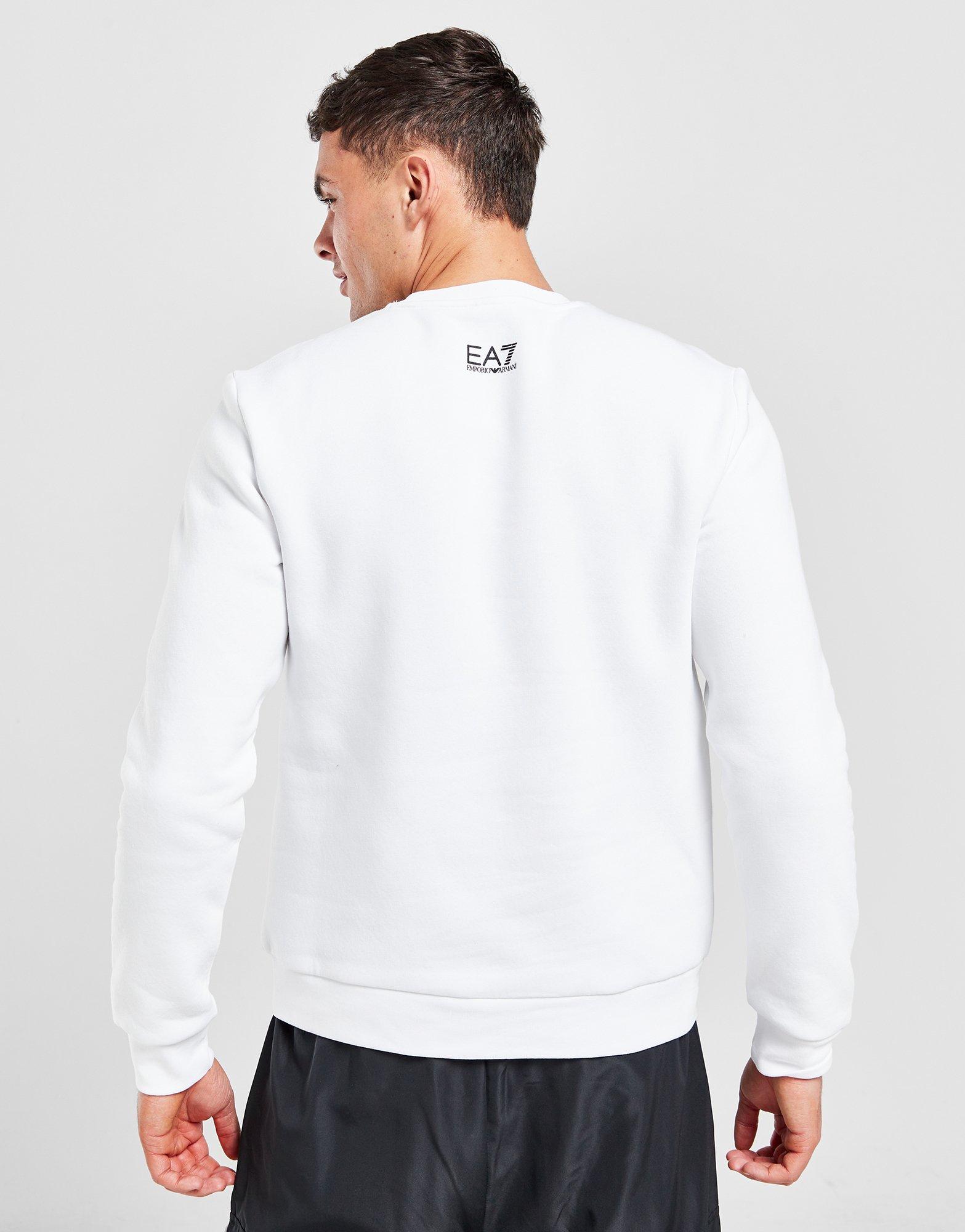 EA7 Emporio Armani Fade Logo Crew Sweatshirt
