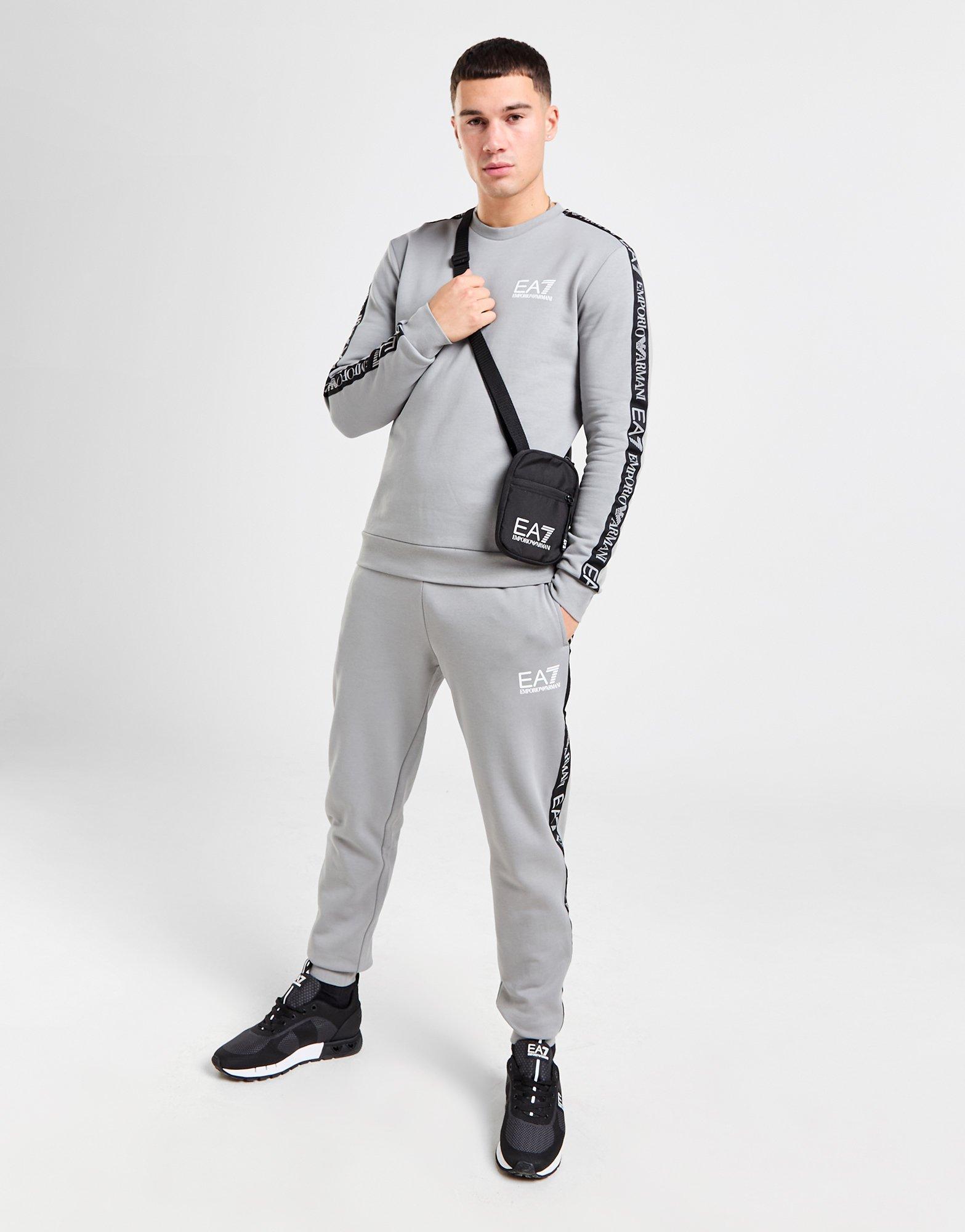 Emporio Armani EA7 Reflective Tape Crew Tracksuit