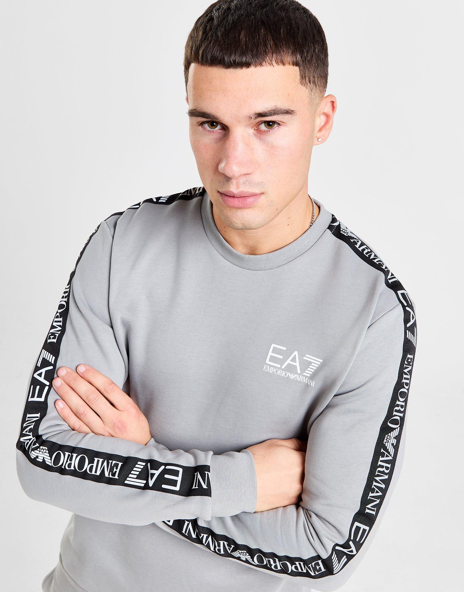EA7 Emporio Armani Reflective Tape Crew Tracksuit