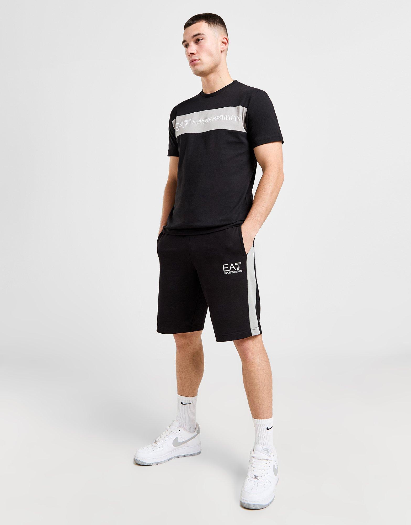 EA7 Emporio Armani Colour Block Shorts