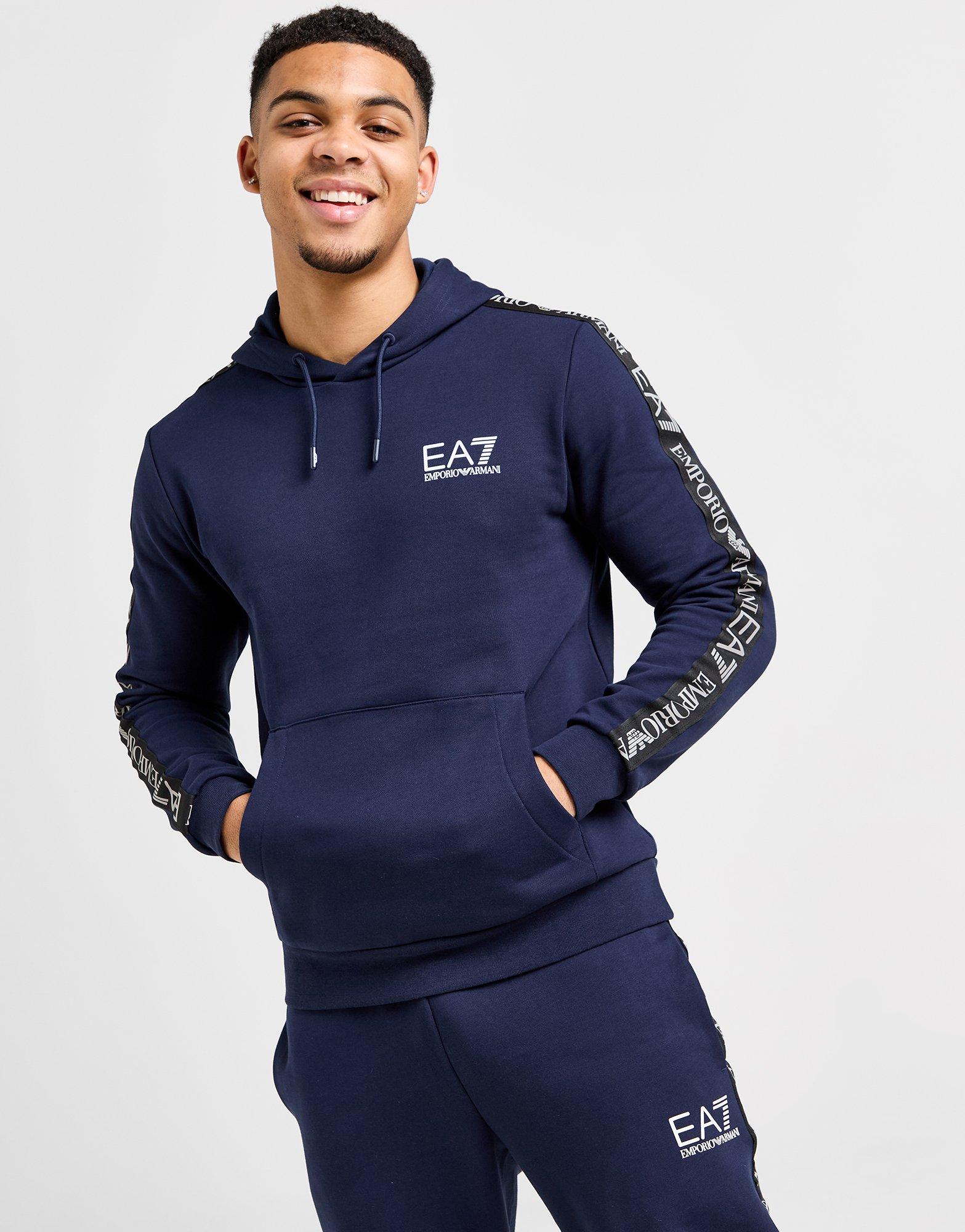 Emporio Armani EA7 Overhead Reflective Tape Tracksuit