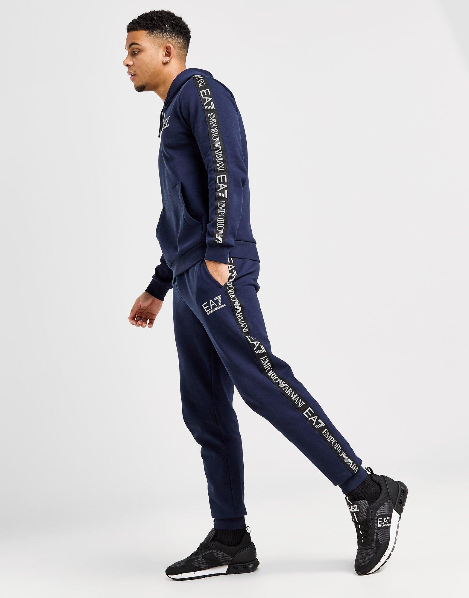 Emporio Armani EA7 Overhead Reflective Tape Tracksuit